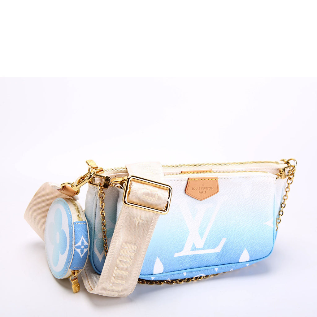 Multi Pochette By The Pool Blue/Beige