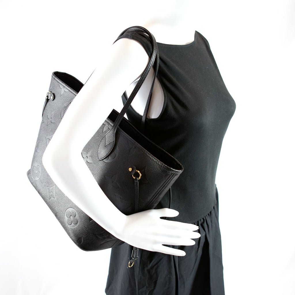Neverfull With Wallet MM Empreinte Black