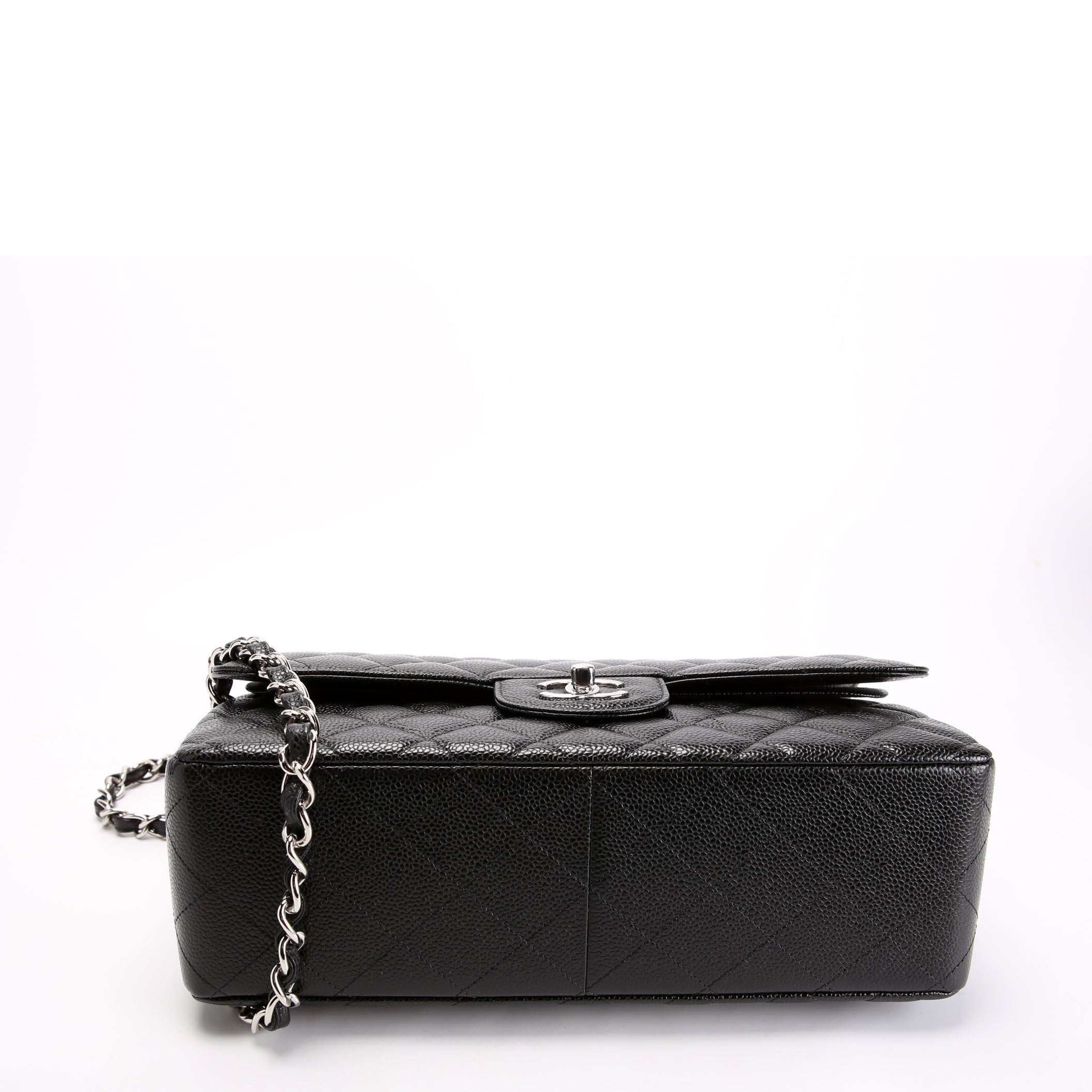 Classic Flap Jumbo Caviar RFID Black