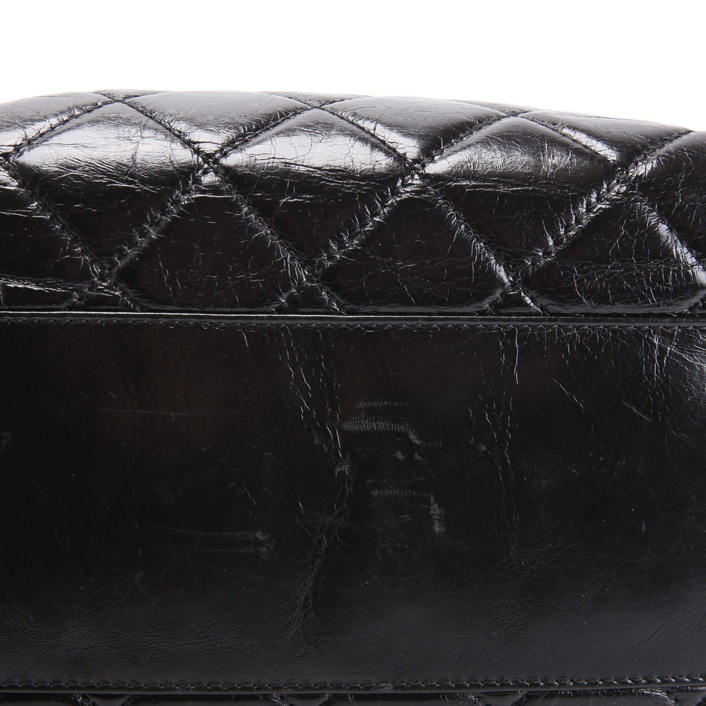 CC Chain Small Shopping Tote Glazed Calfskin 20MM