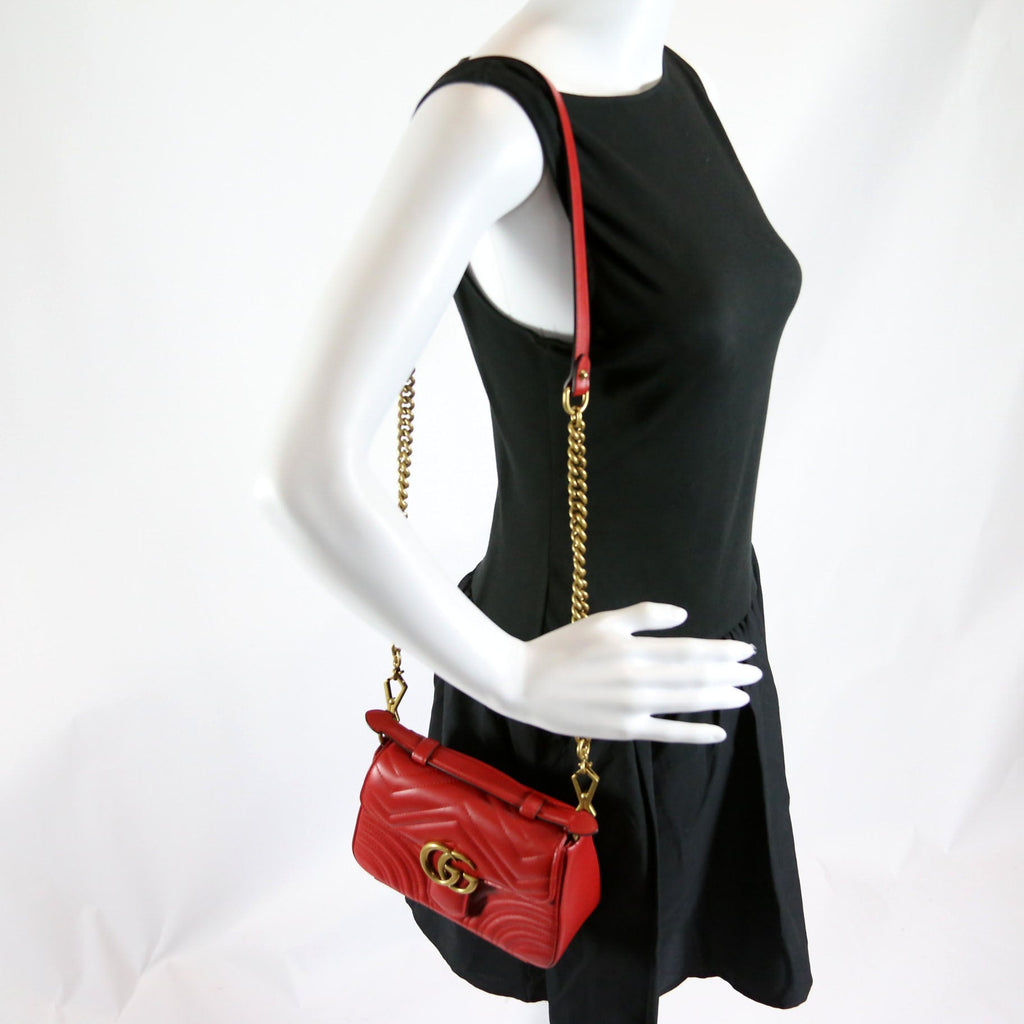 547260 GG Marmont Mini Top Handle