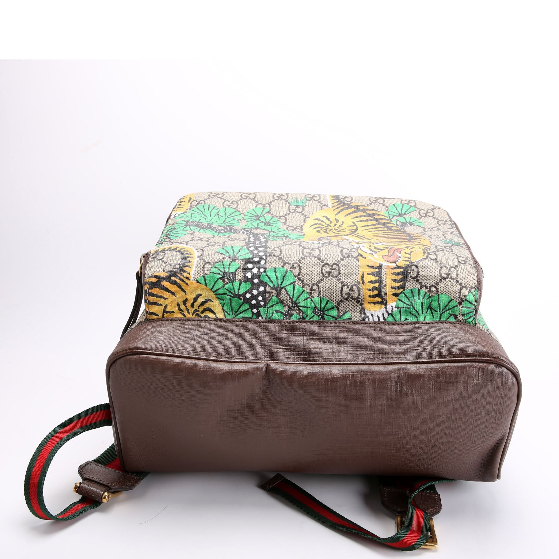428027 GG Supreme Bengal Backpack Beige/Multicolor
