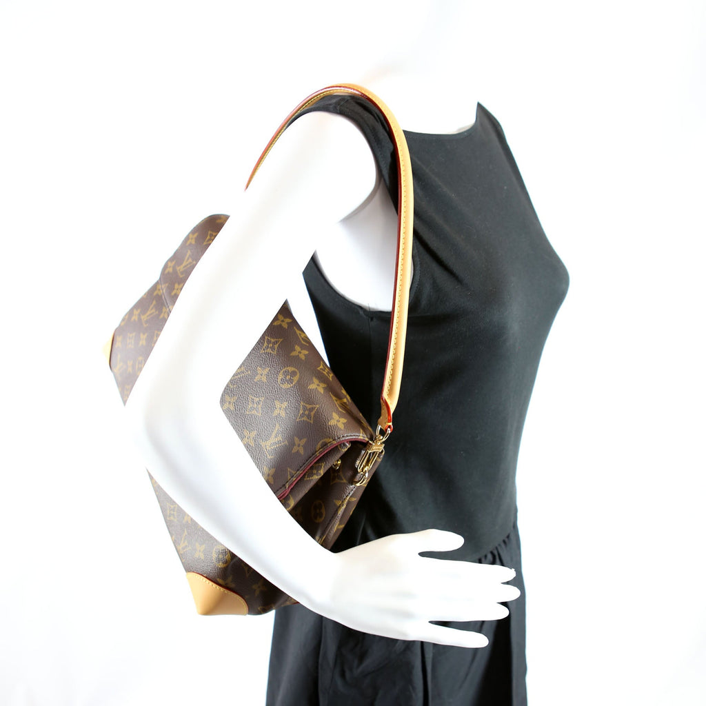 Hide Away MM Monogram Brown/Berry