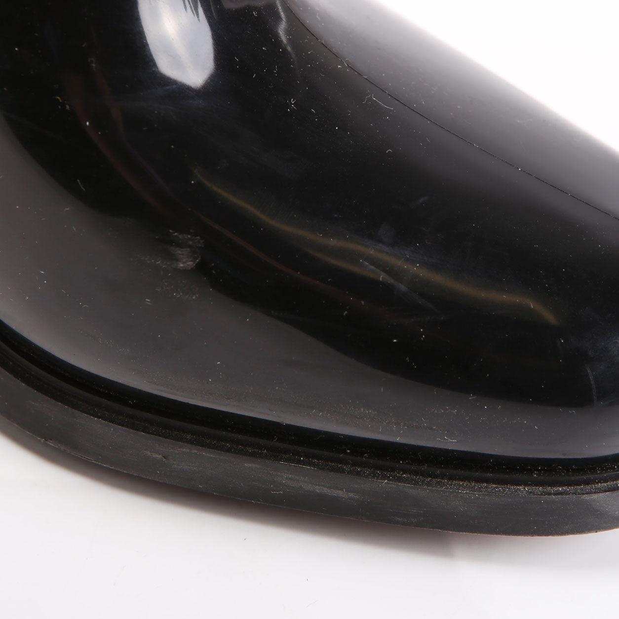 Loubirain 70MM Rubber Rain Boots Size 39 Black