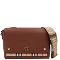 Note Vintage Check Crossbody Brown