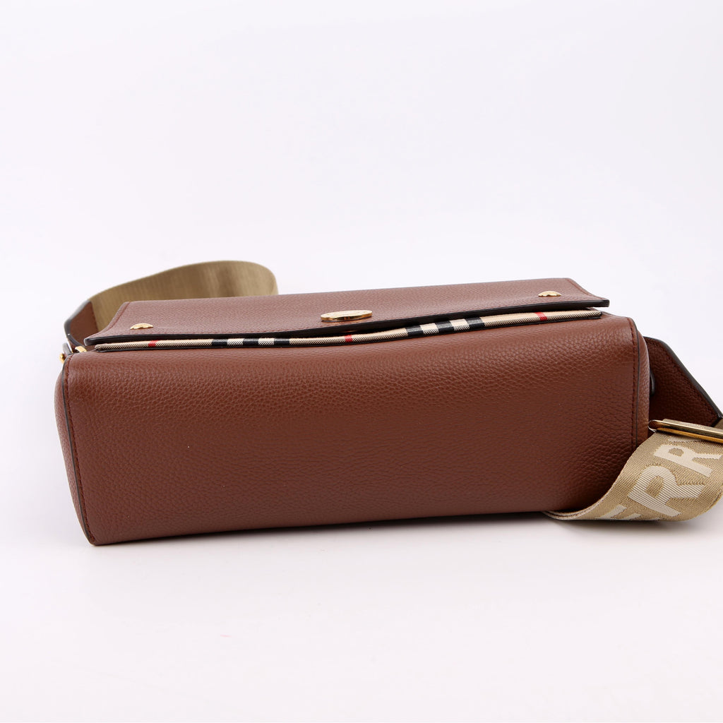 Note Vintage Check Crossbody Brown