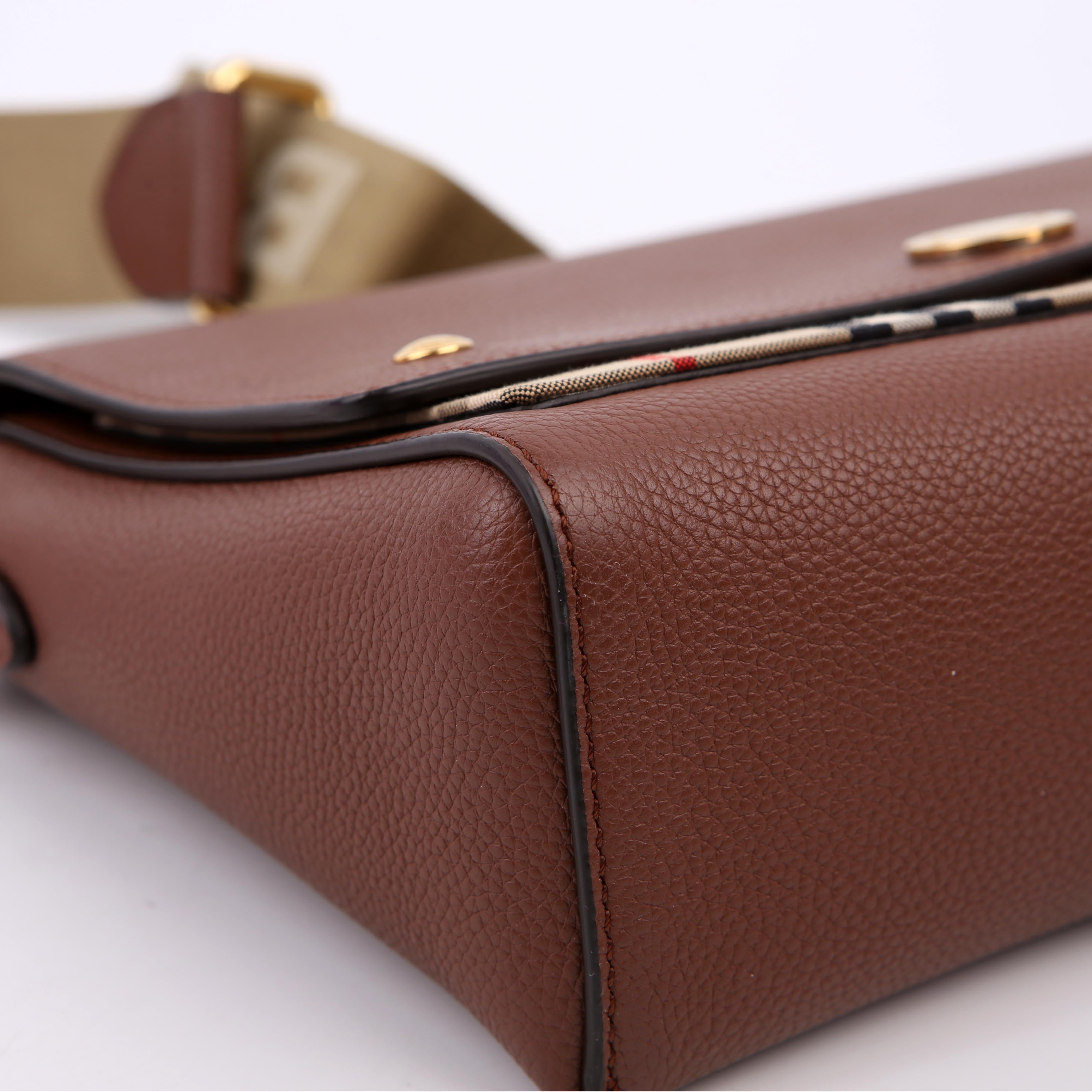 Note Vintage Check Crossbody Brown