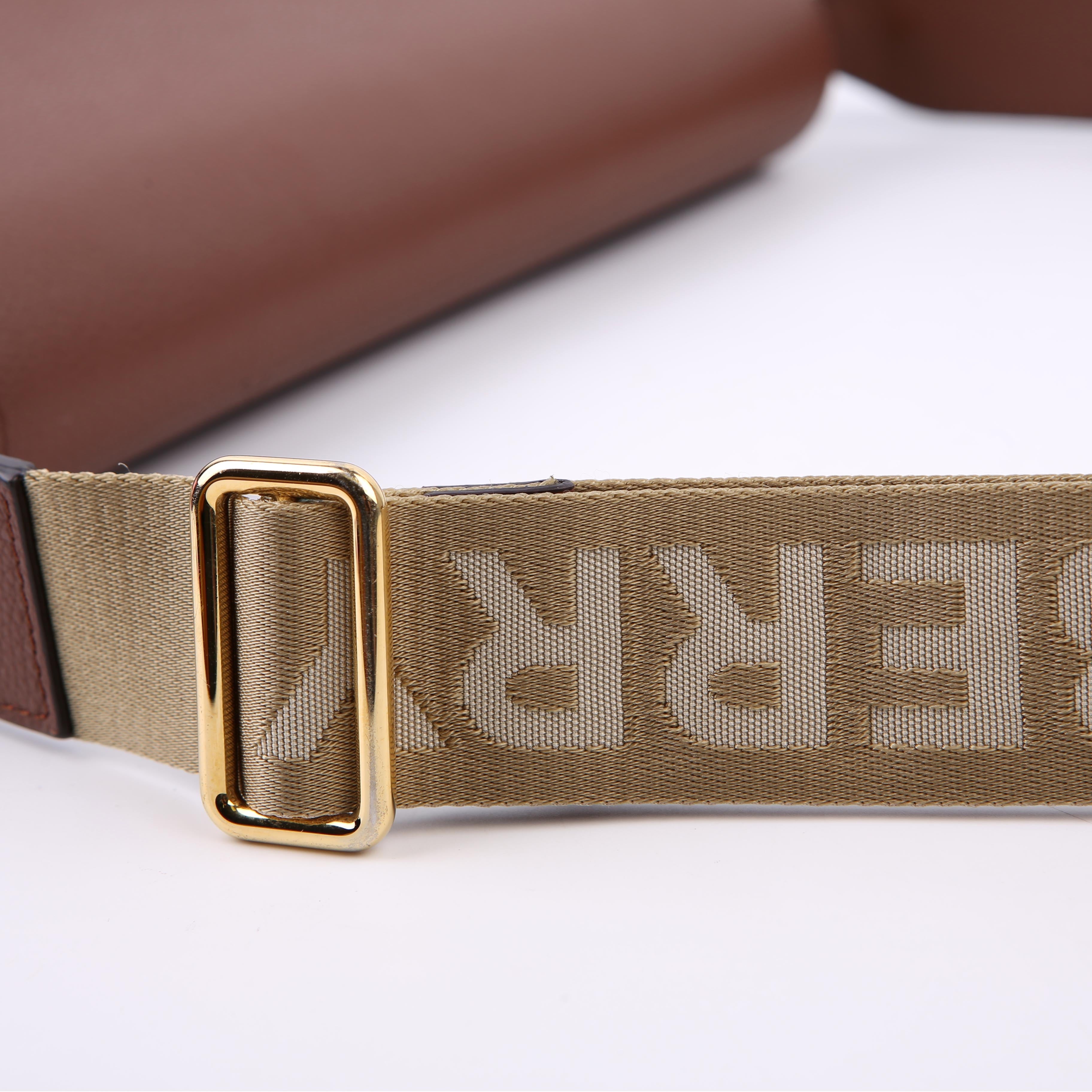 Note Vintage Check Crossbody Brown