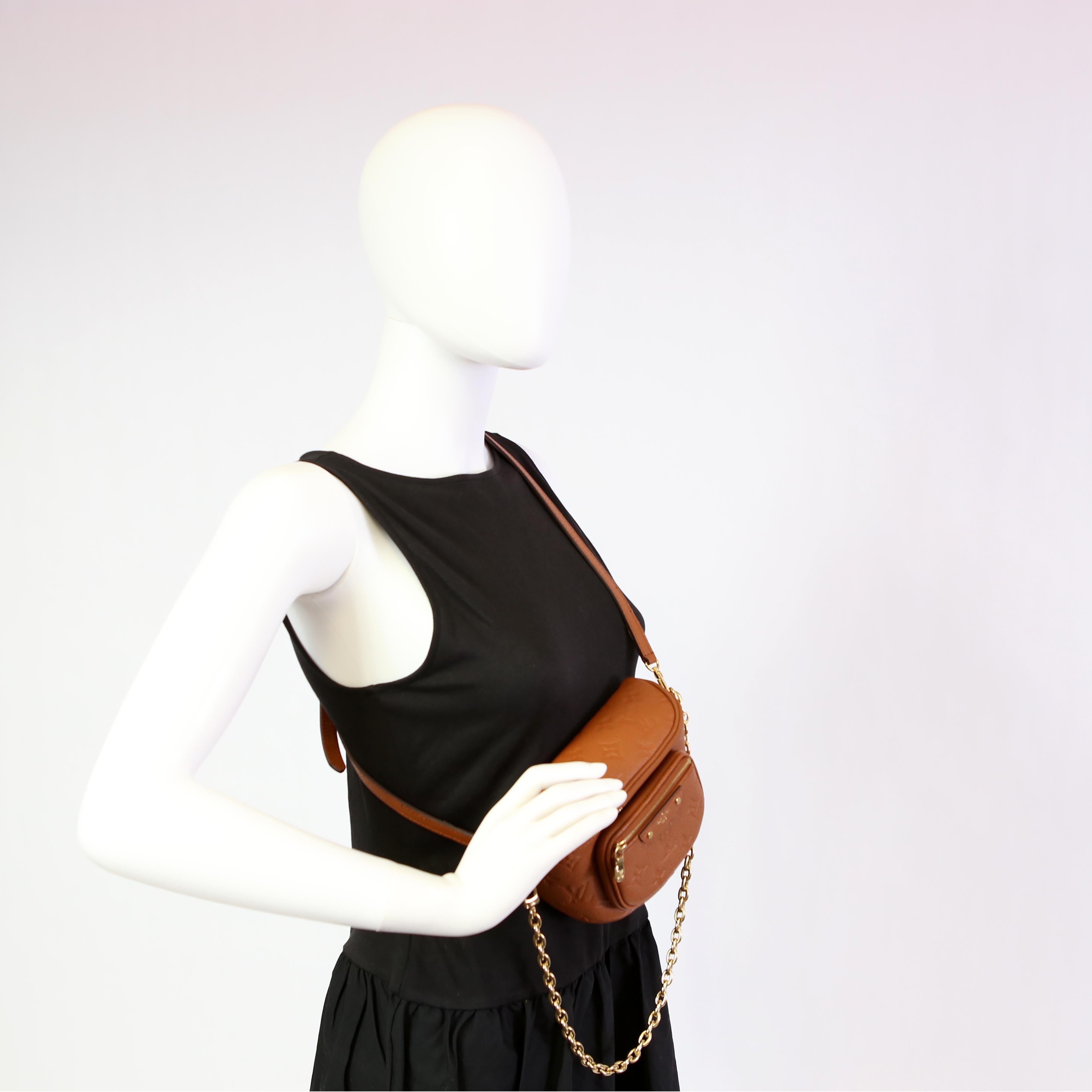 Mini Bumbag Empreinte Brown