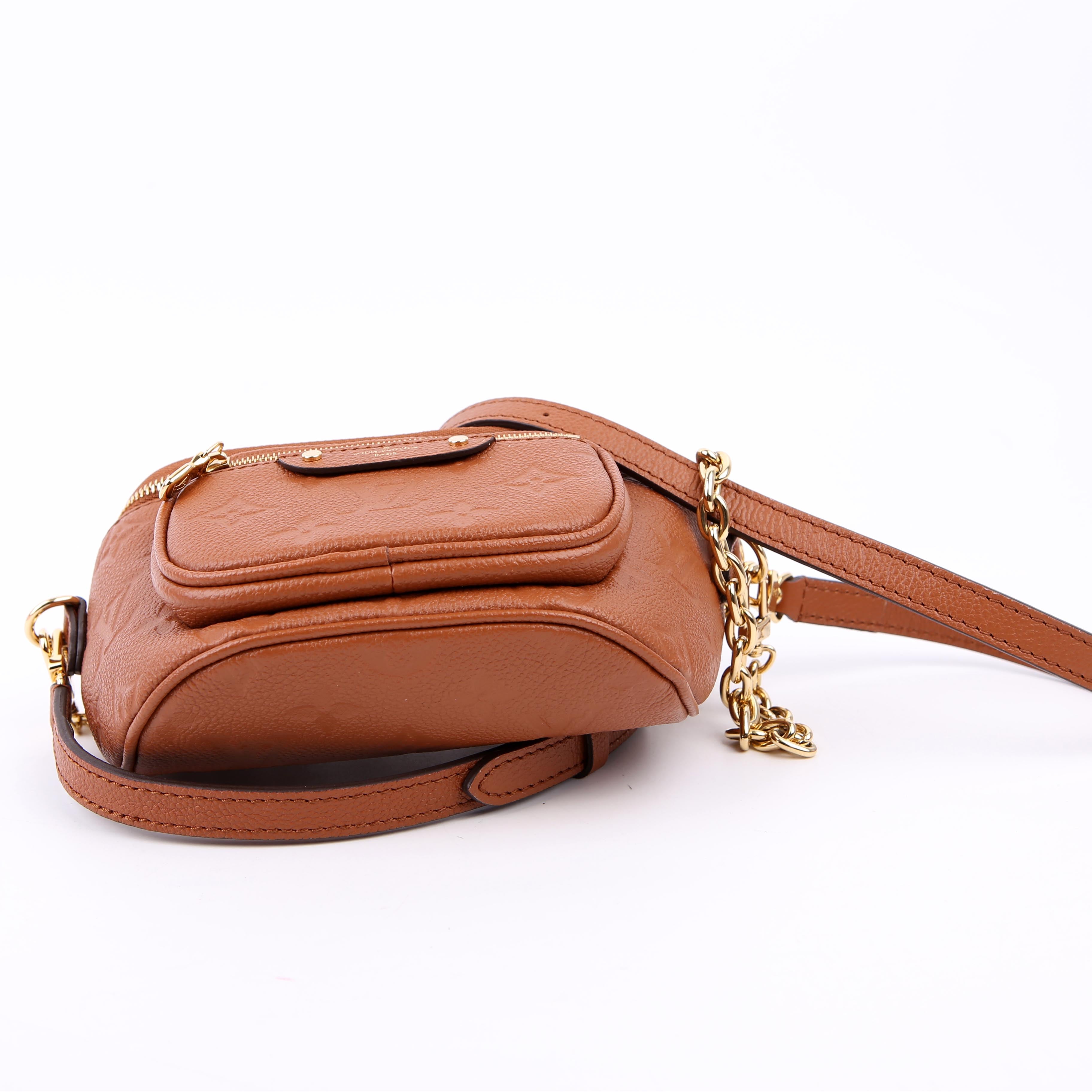 Mini Bumbag Empreinte Brown