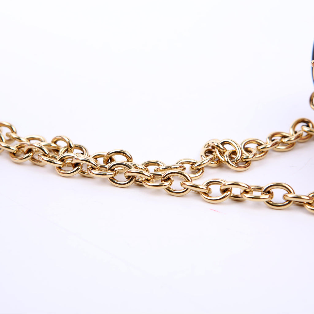 Vavin Chain Wallet Empreinte Pink
