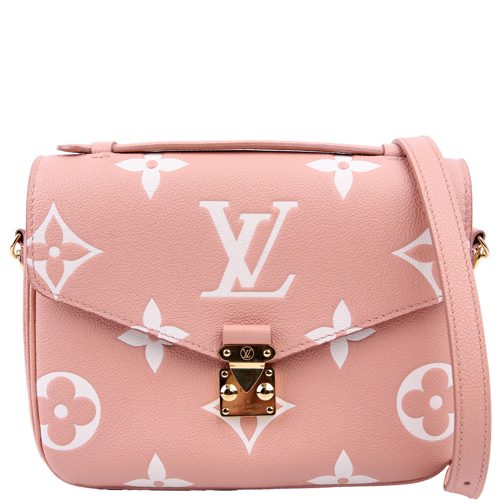 Pochette Metis Empreinte Bicolor Pink