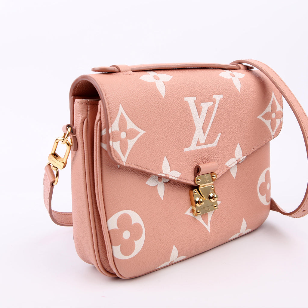 Pochette Metis Empreinte Bicolor Pink