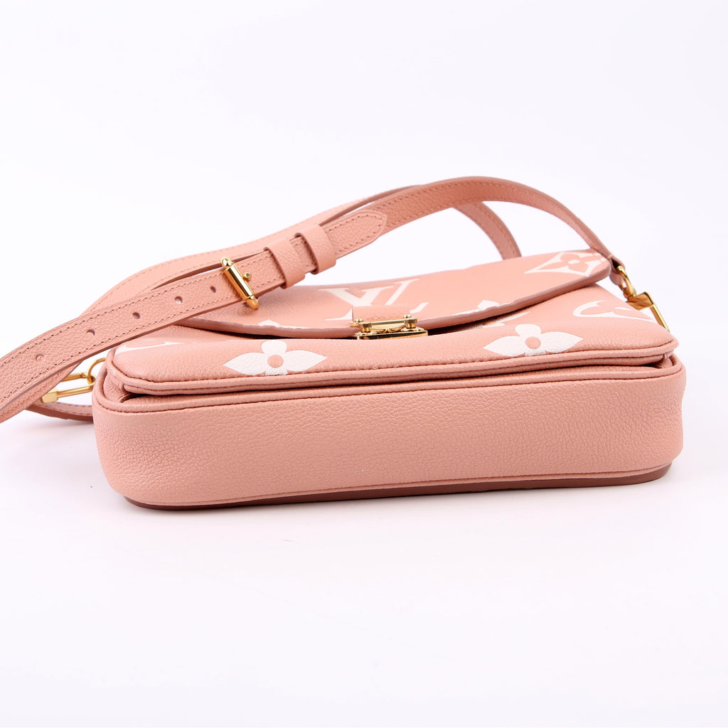 Pochette Metis Empreinte Bicolor Pink