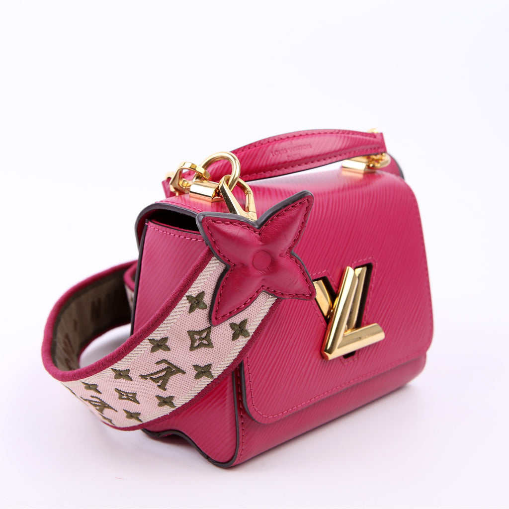 Twist Top Handle Mini Epi Pink