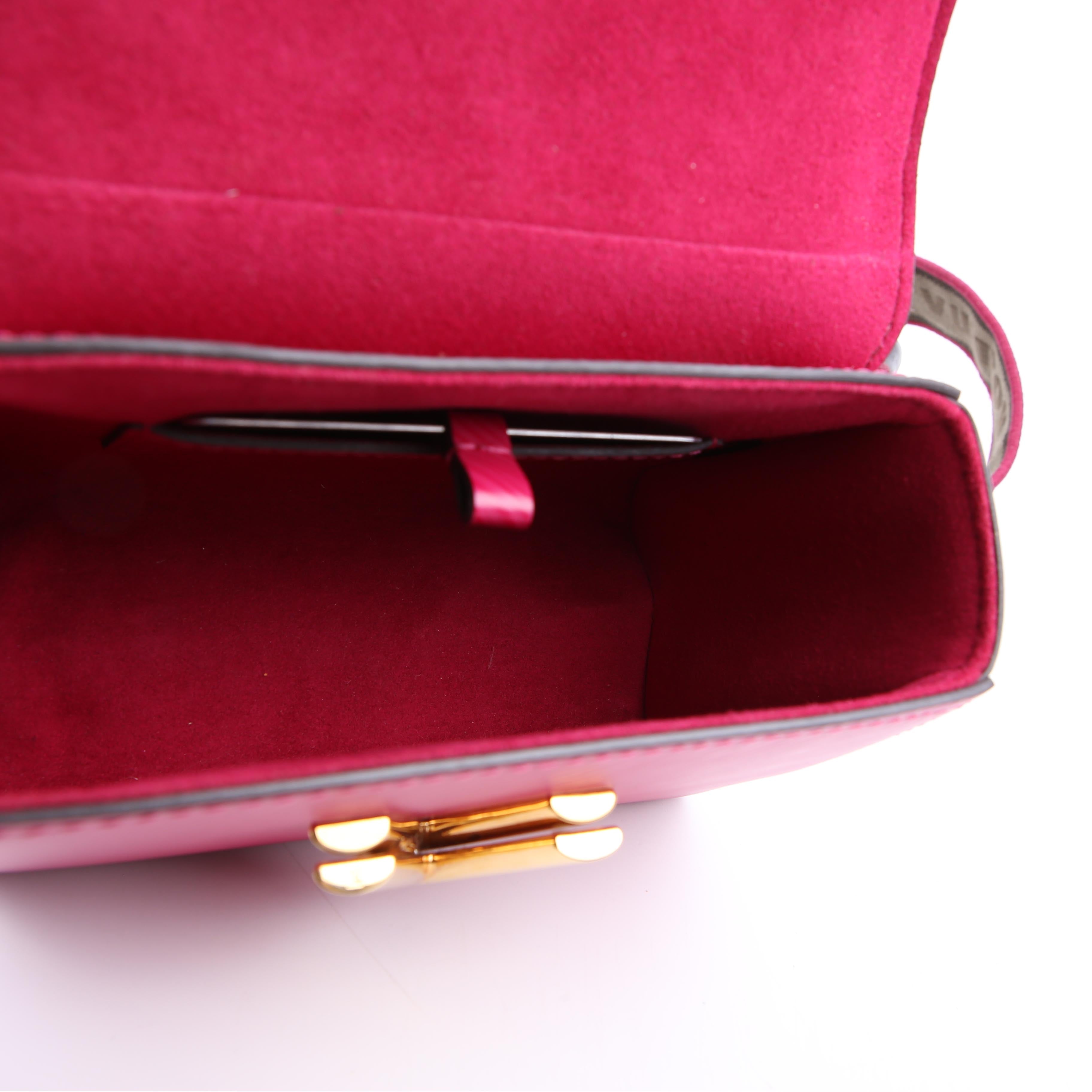 Twist Top Handle Mini Epi Pink