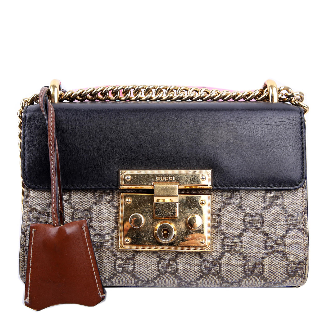Gucci 409487 Padlock GG Supreme Small
