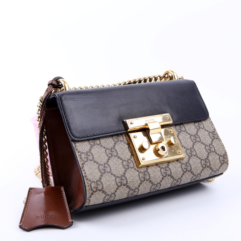 Gucci 409487 Padlock GG Supreme Small