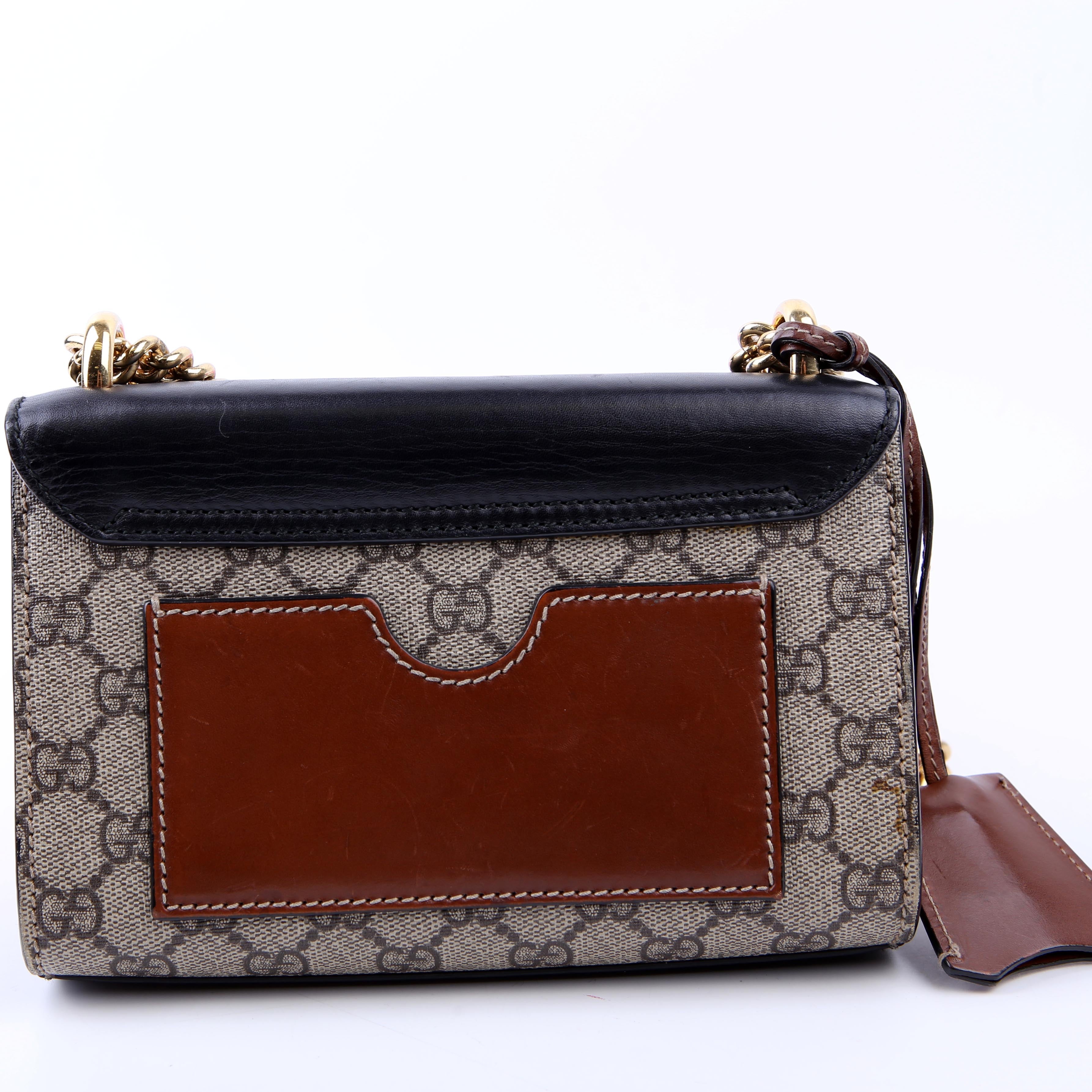 Gucci 409487 Padlock GG Supreme Small