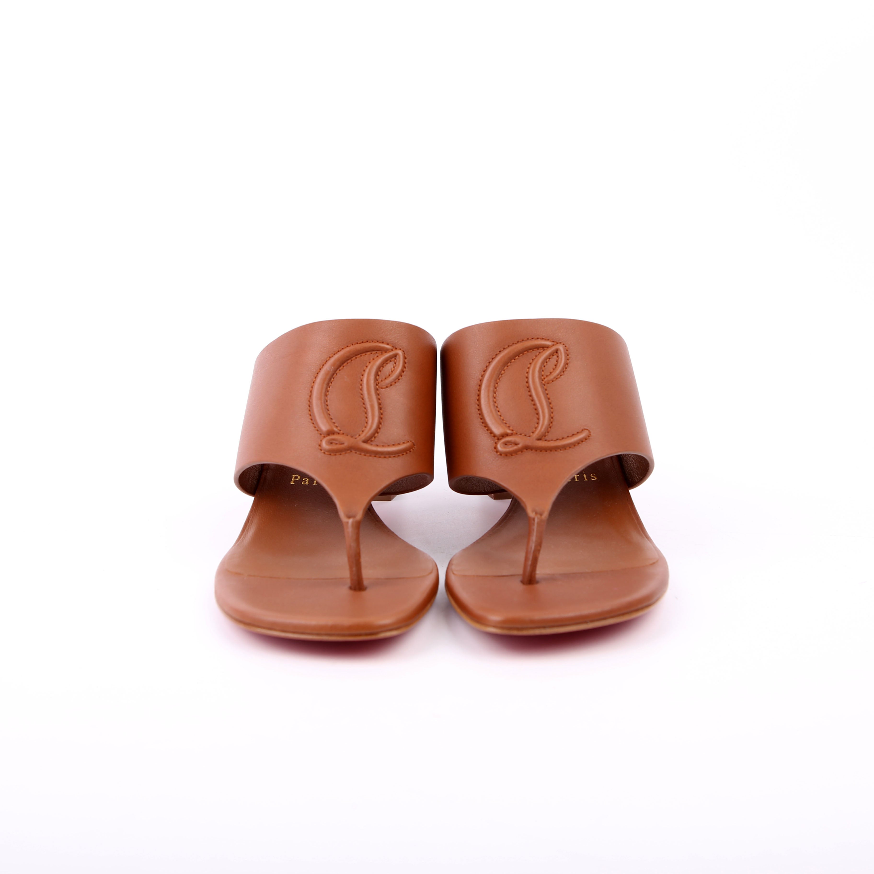 Tongamule 55 Wedges Size 37.5 Brown
