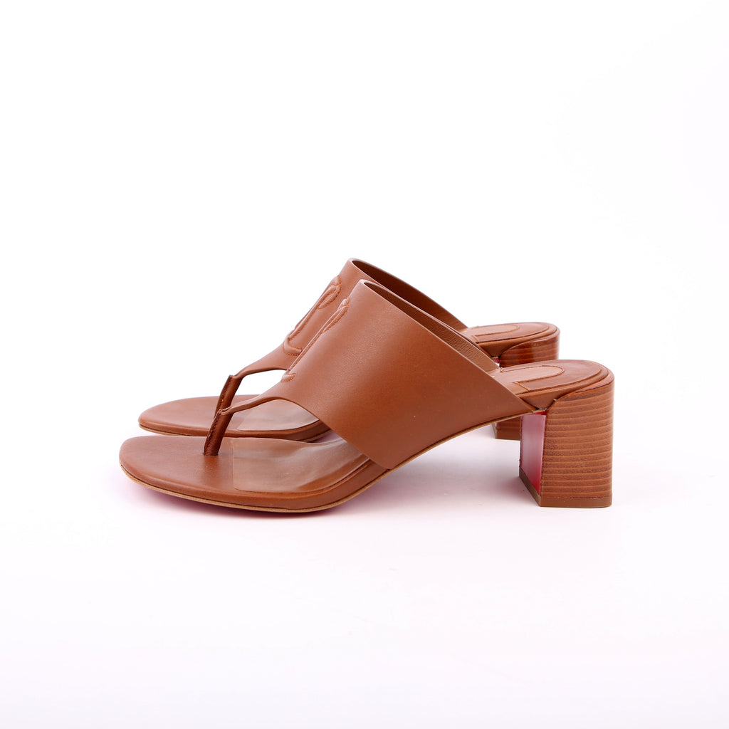 Tongamule 55 Wedges Size 37.5 Brown