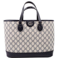765043 GG Supreme Ophidia Shoulder Tote Medium Blue
