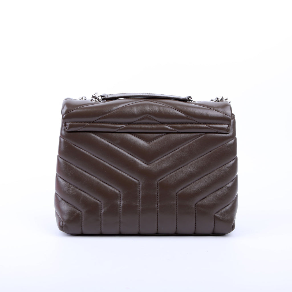SAINT LAURENT LouLou Satchel Small 494699 Grey