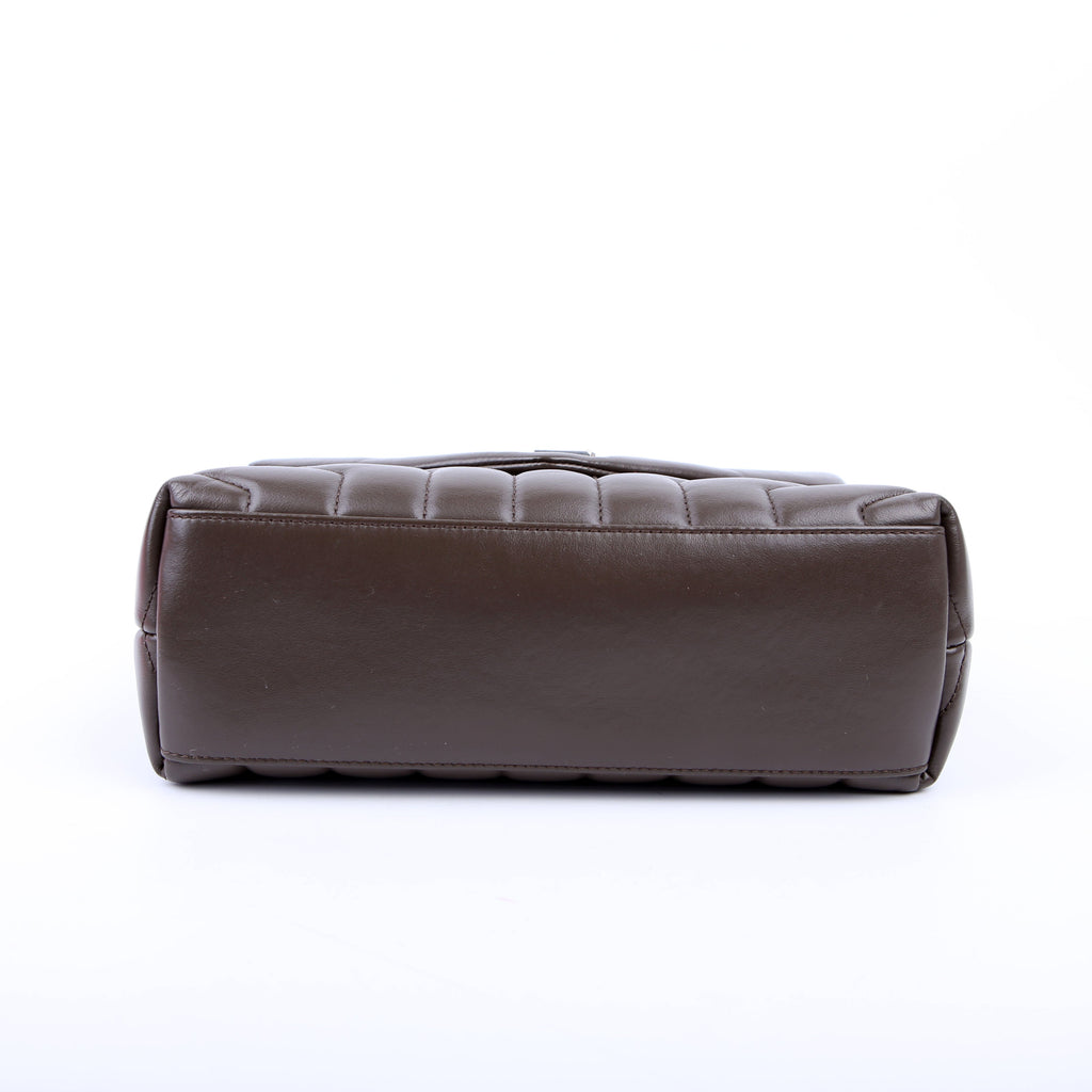 SAINT LAURENT LouLou Satchel Small 494699 Grey