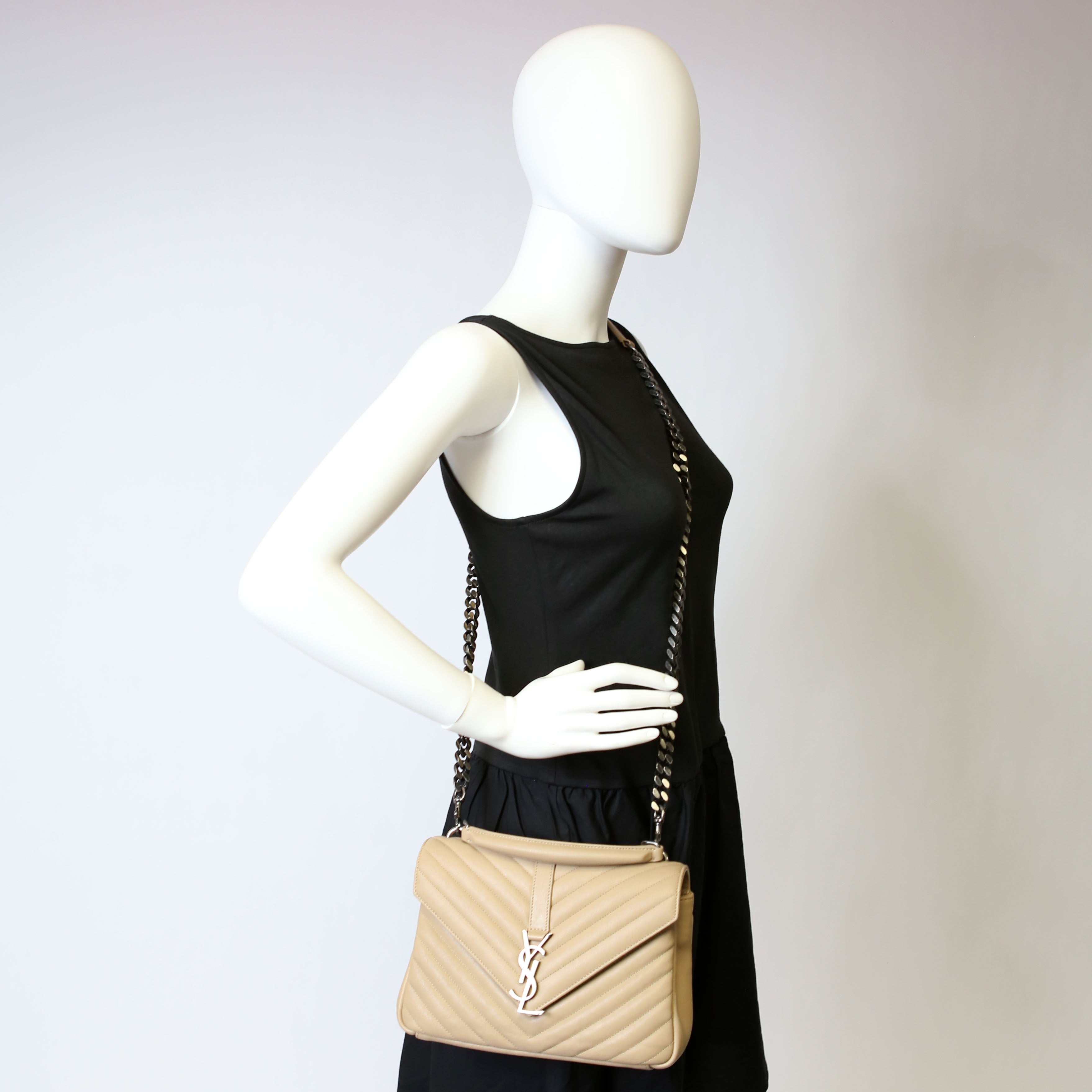 College Bag Medium Beige 428056