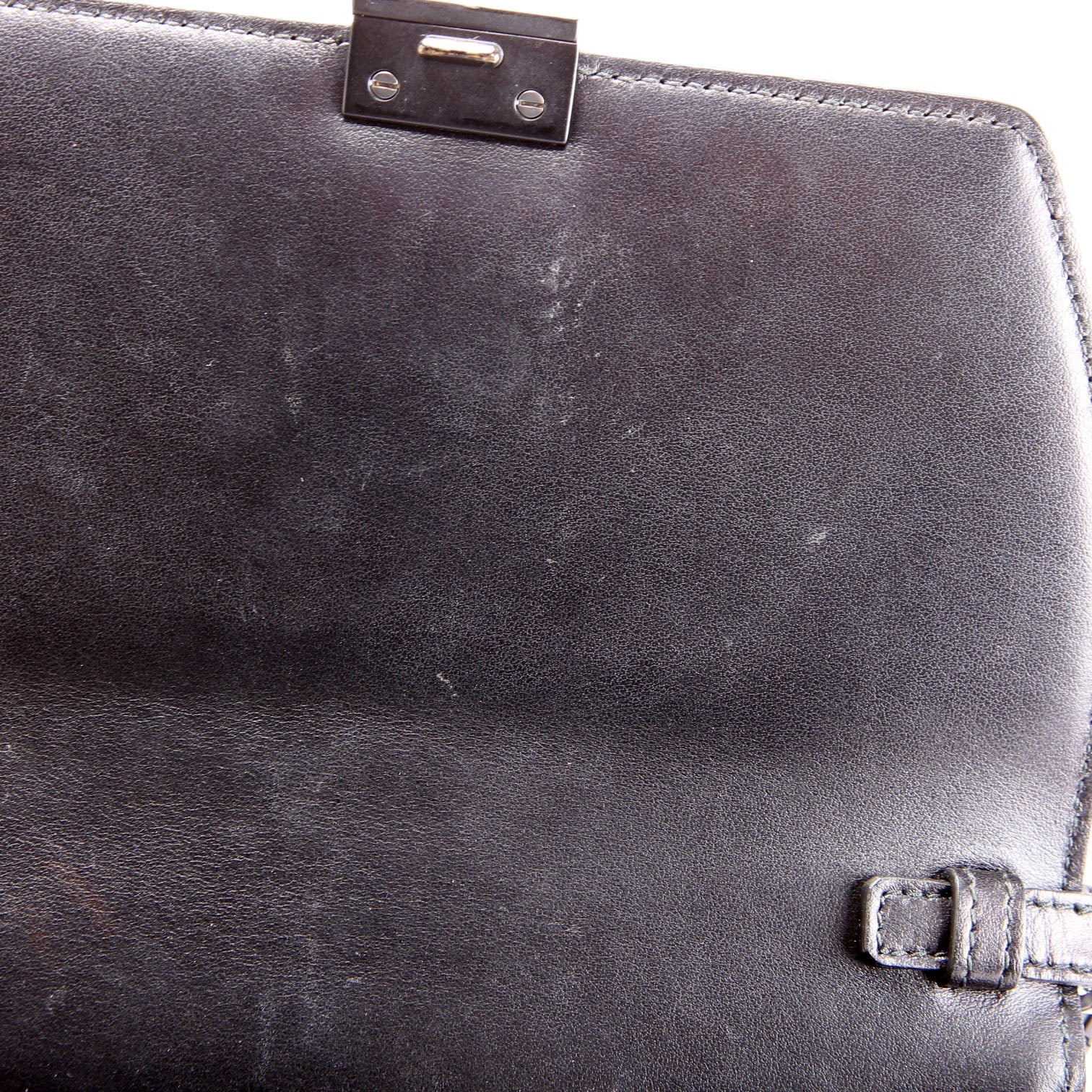 Prada Elektra City Calf Shoulder Black