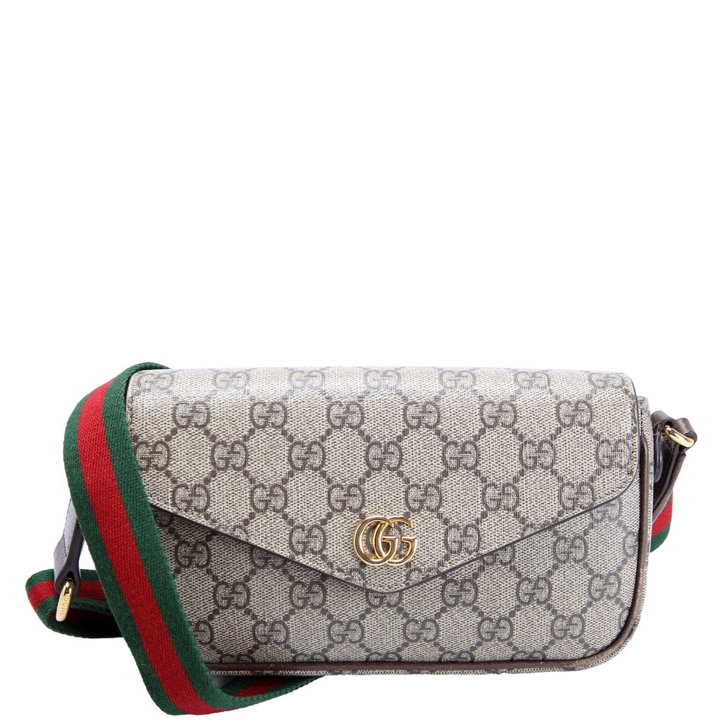 764961 GG Supreme Ophidia Mini Bag Brown