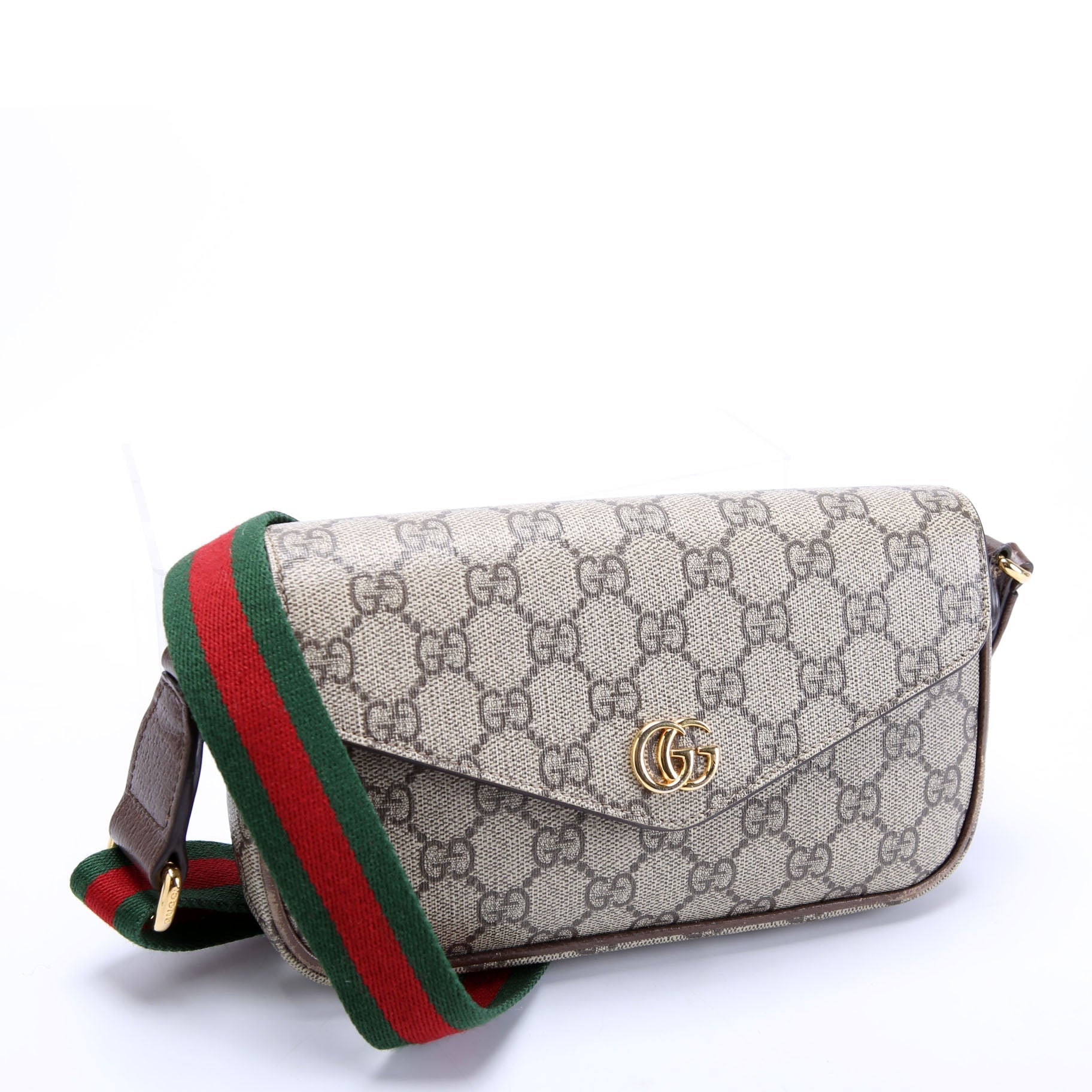 764961 GG Supreme Ophidia Mini Bag Brown