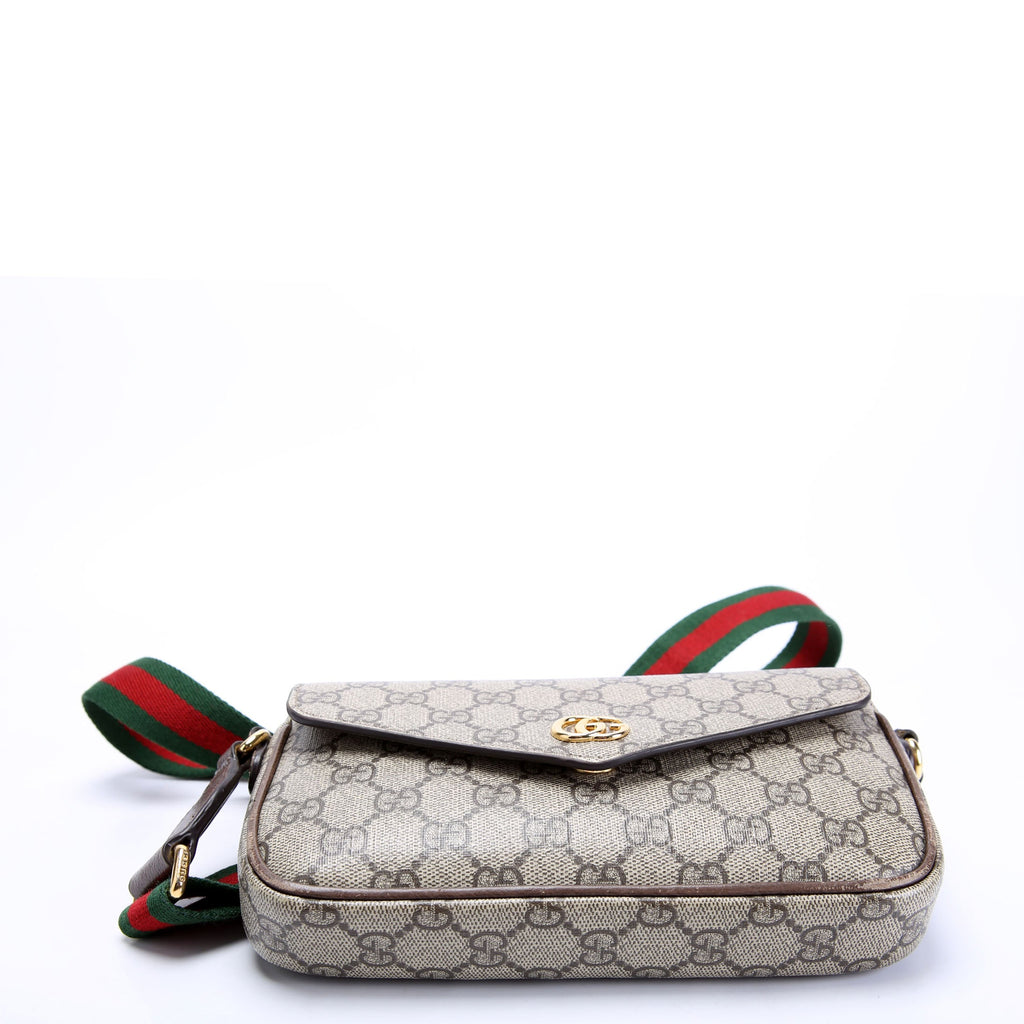 764961 GG Supreme Ophidia Mini Bag Brown
