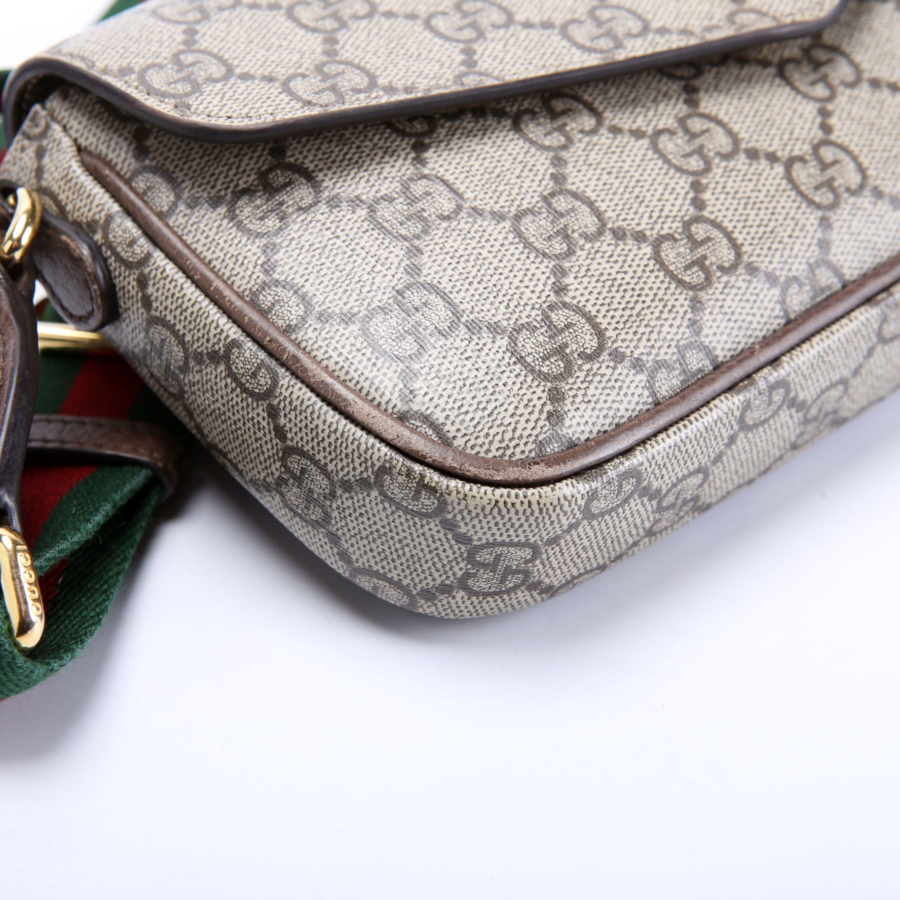 764961 GG Supreme Ophidia Mini Bag Brown