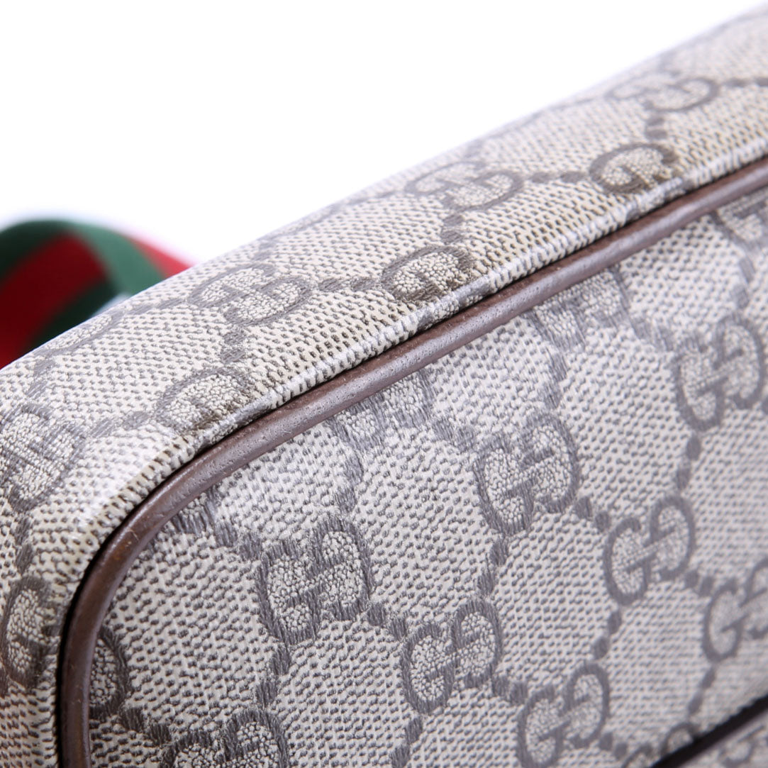 764961 GG Supreme Ophidia Mini Bag Brown