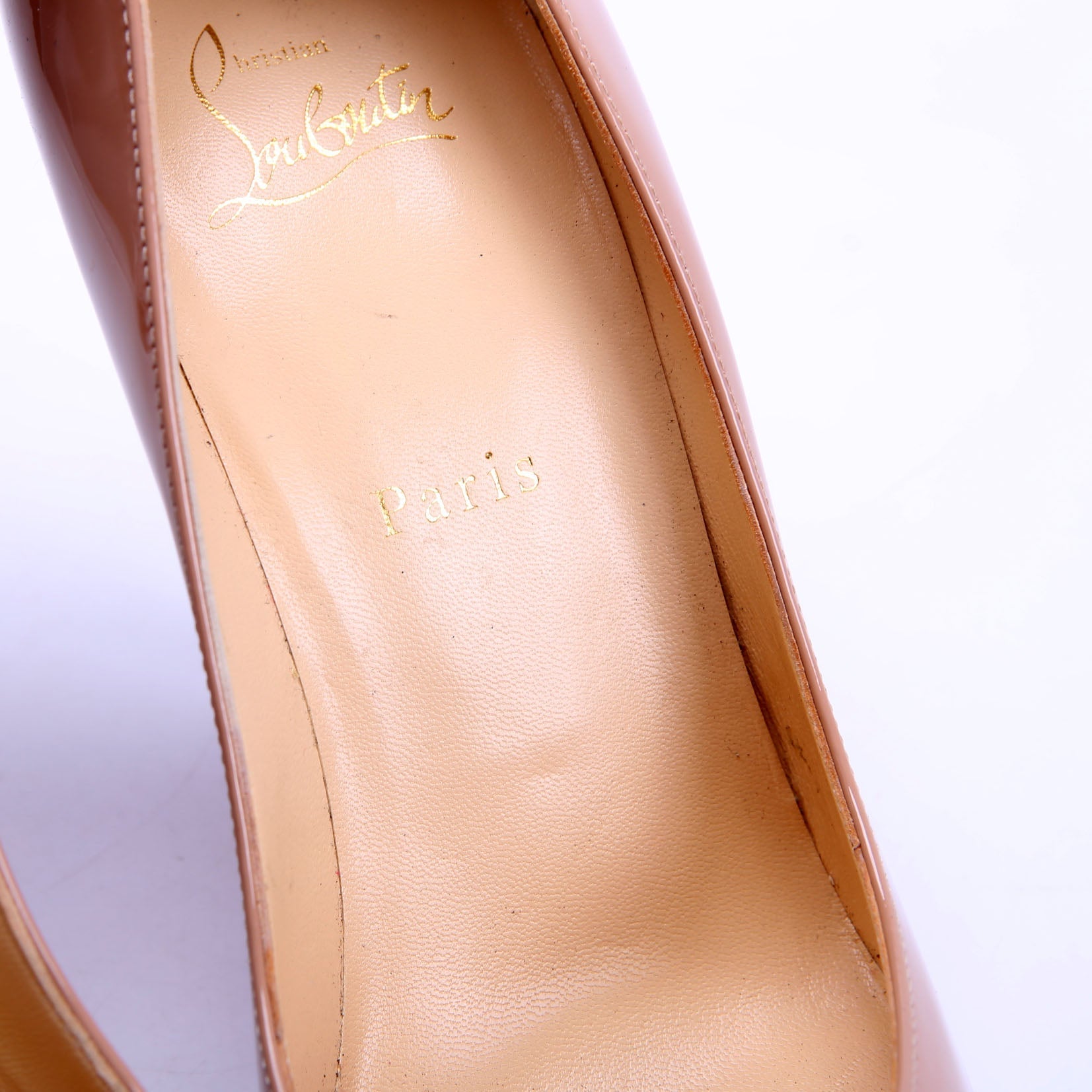 Pigalle Follies Patent 100MM Size 40 Nude