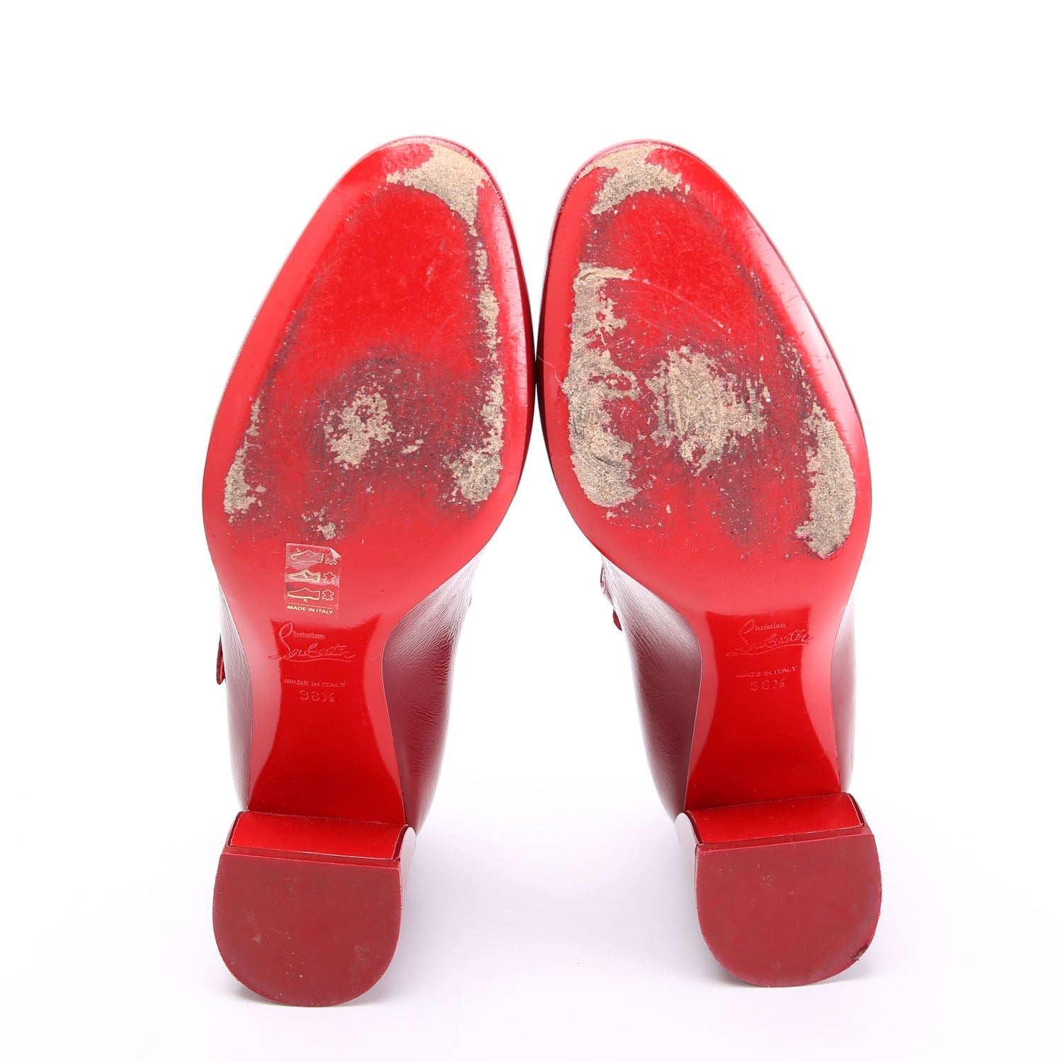 Miss Jane Patent 55MM Pumps Size 38.5 Red