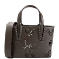 Cabata Mini Loubinthesky Perforate Tote Gray/Red