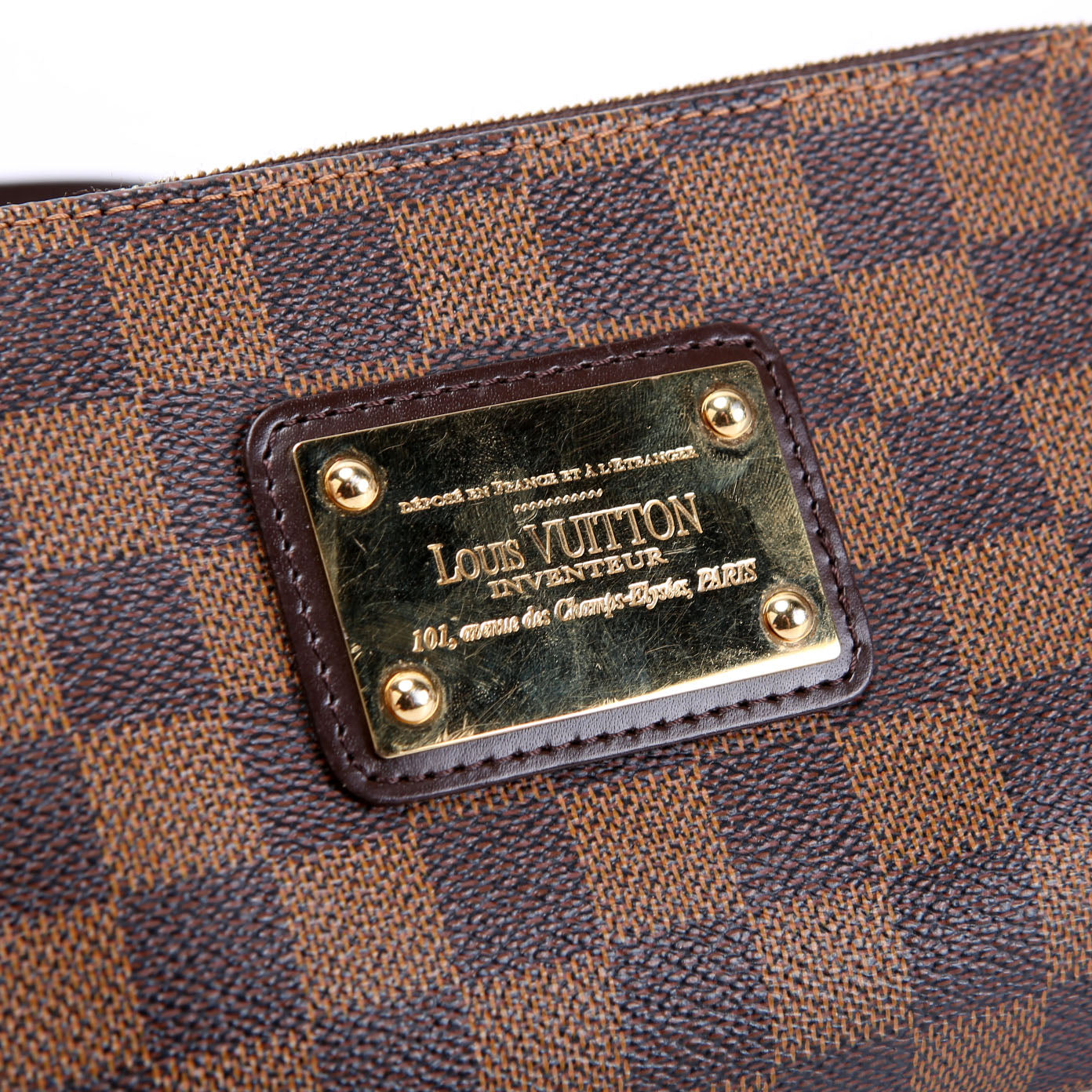 Eva Clutch Damier Ebene