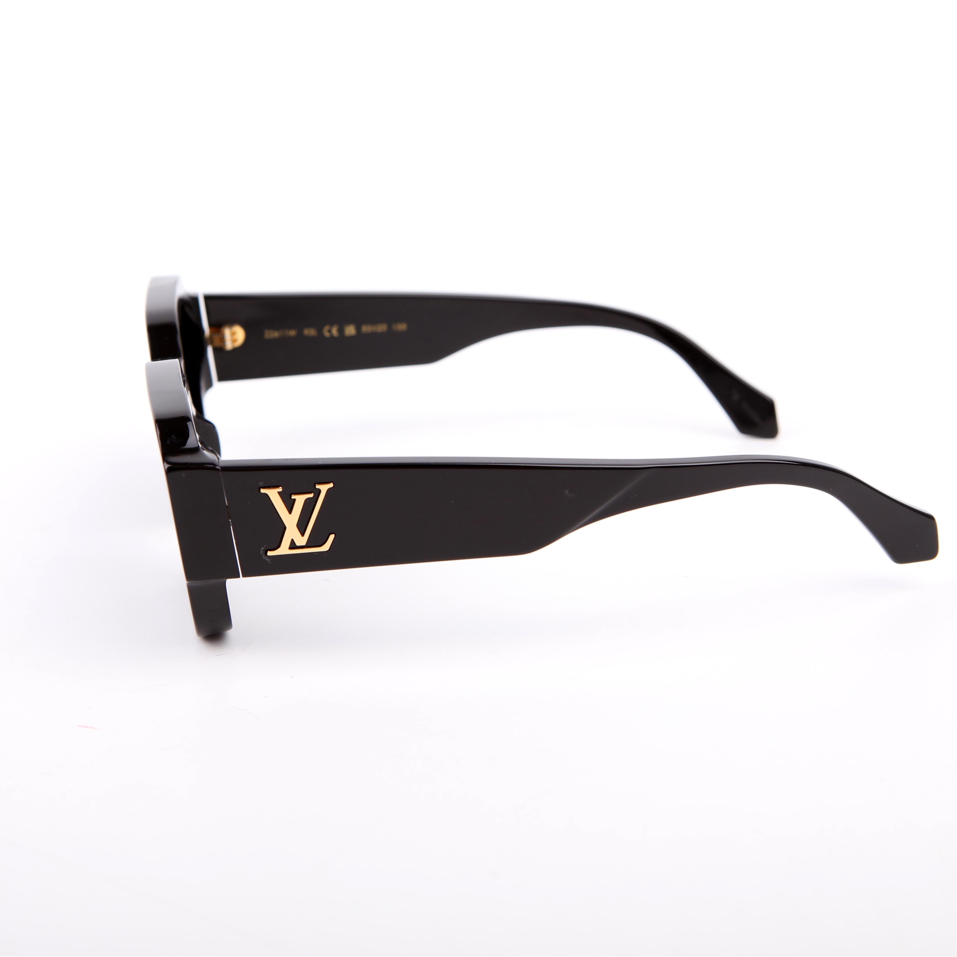 Z2611W LV Clash Round Square Sunglasses