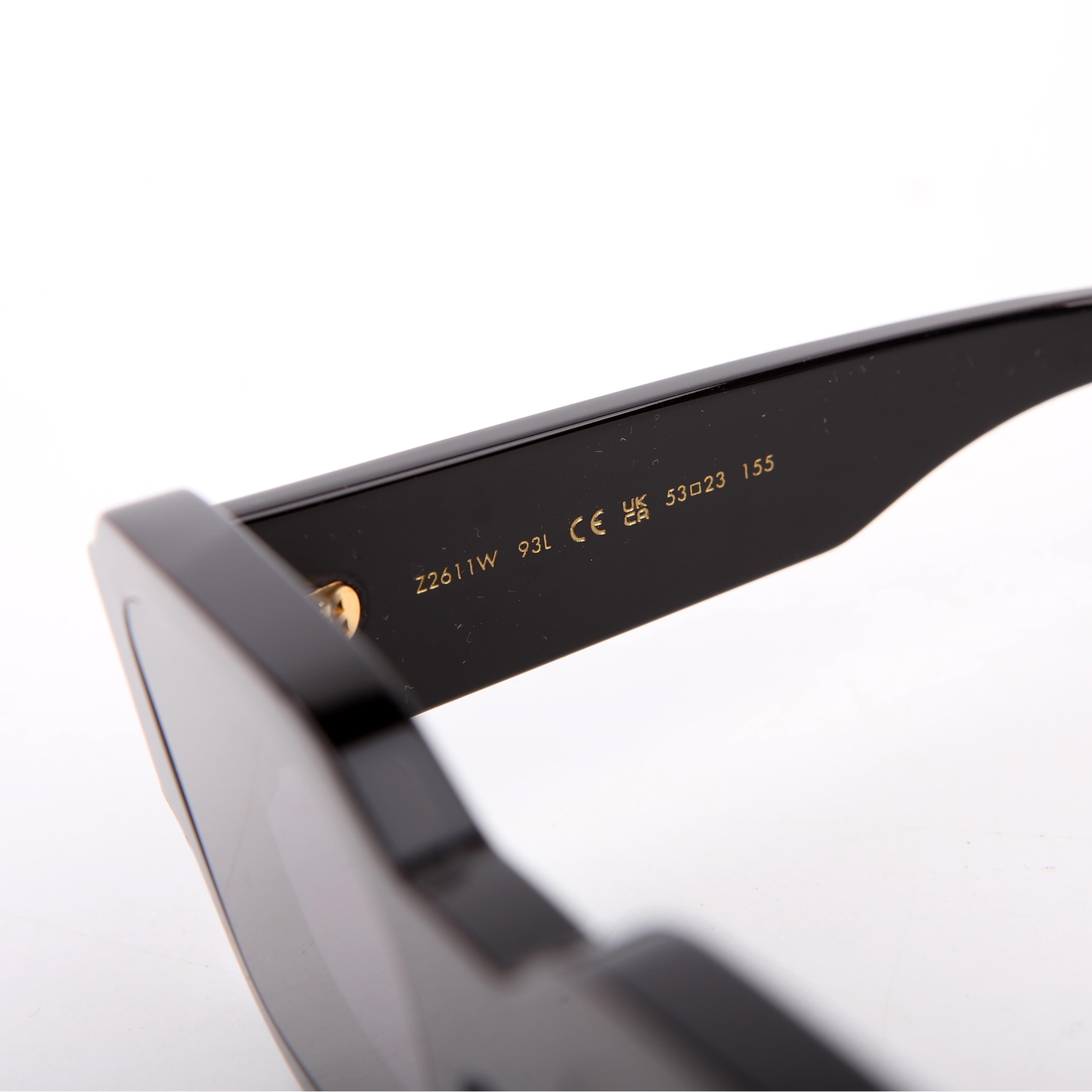 Z2611W LV Clash Round Square Sunglasses
