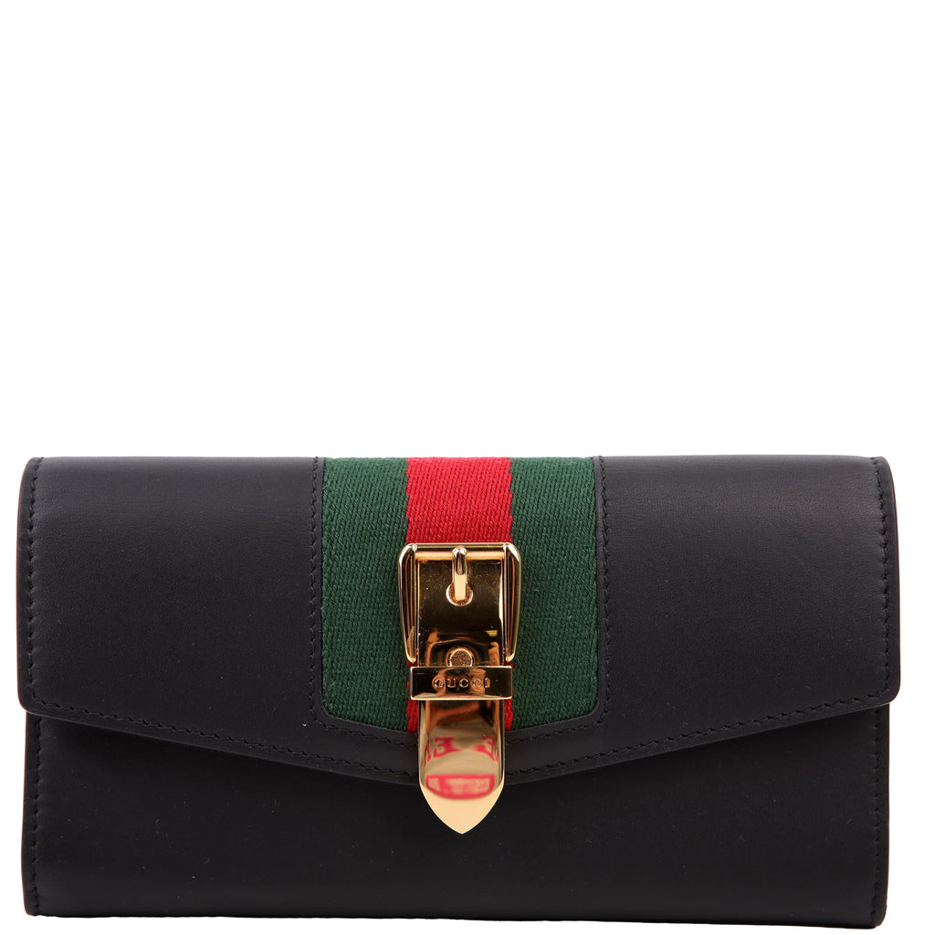 476084 Sylvie Continental Wallet Black