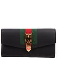 476084 Sylvie Continental Wallet Black