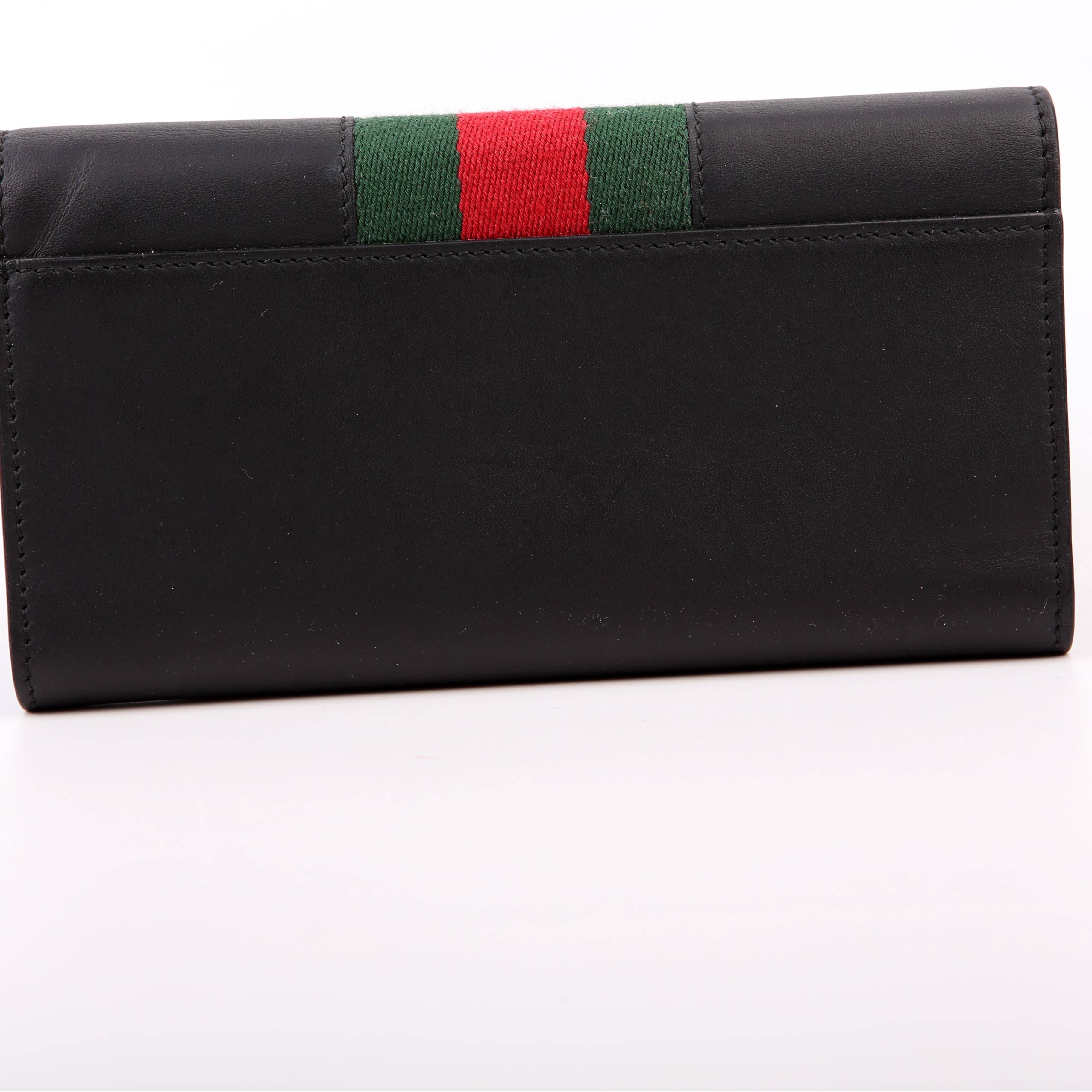 476084 Sylvie Continental Wallet Black