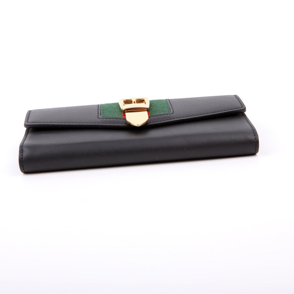 476084 Sylvie Continental Wallet Black