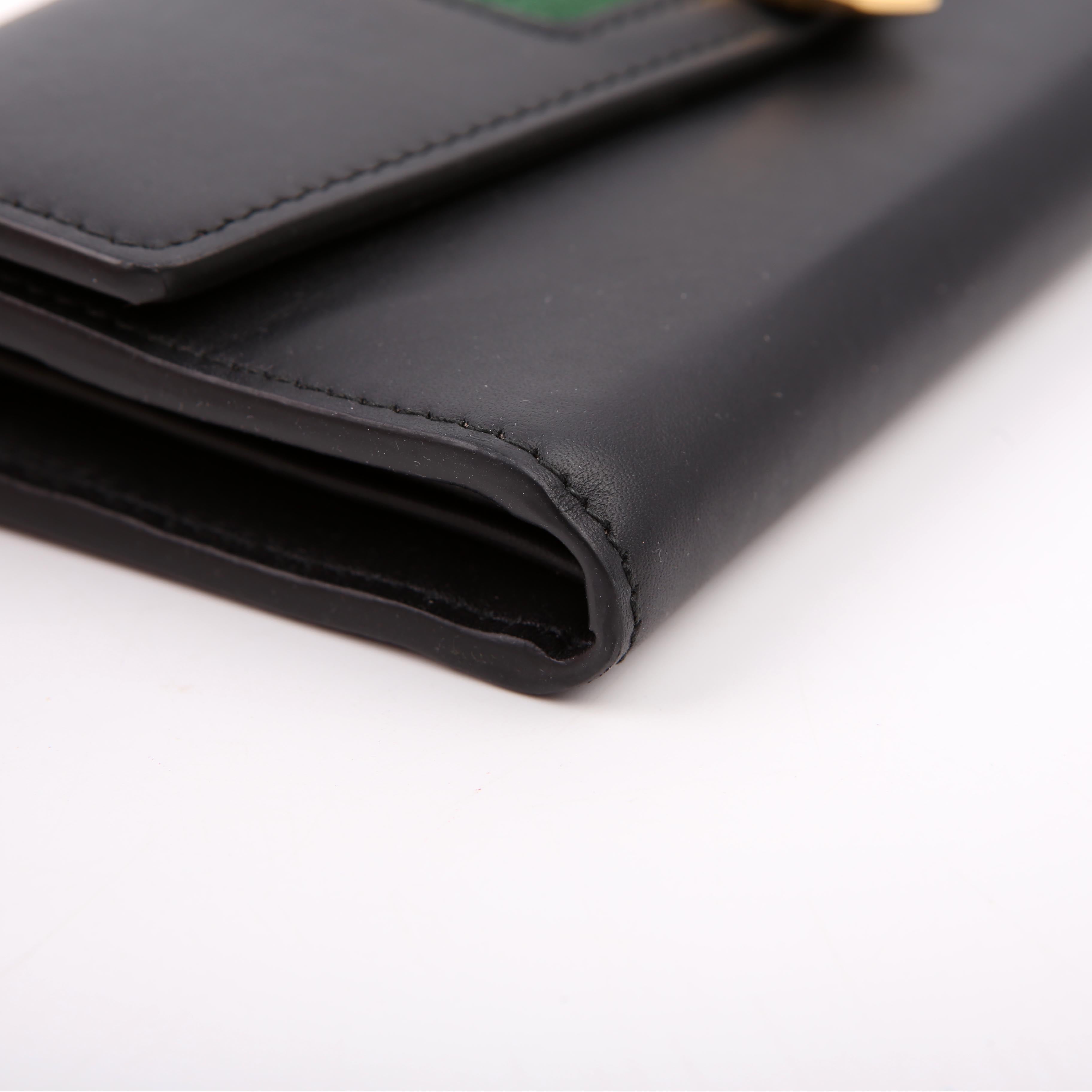 476084 Sylvie Continental Wallet Black