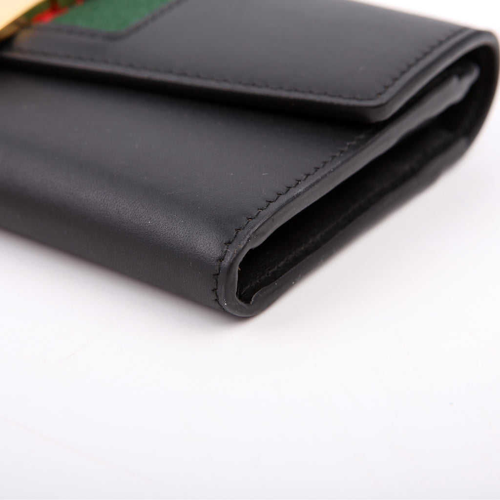 476084 Sylvie Continental Wallet Black