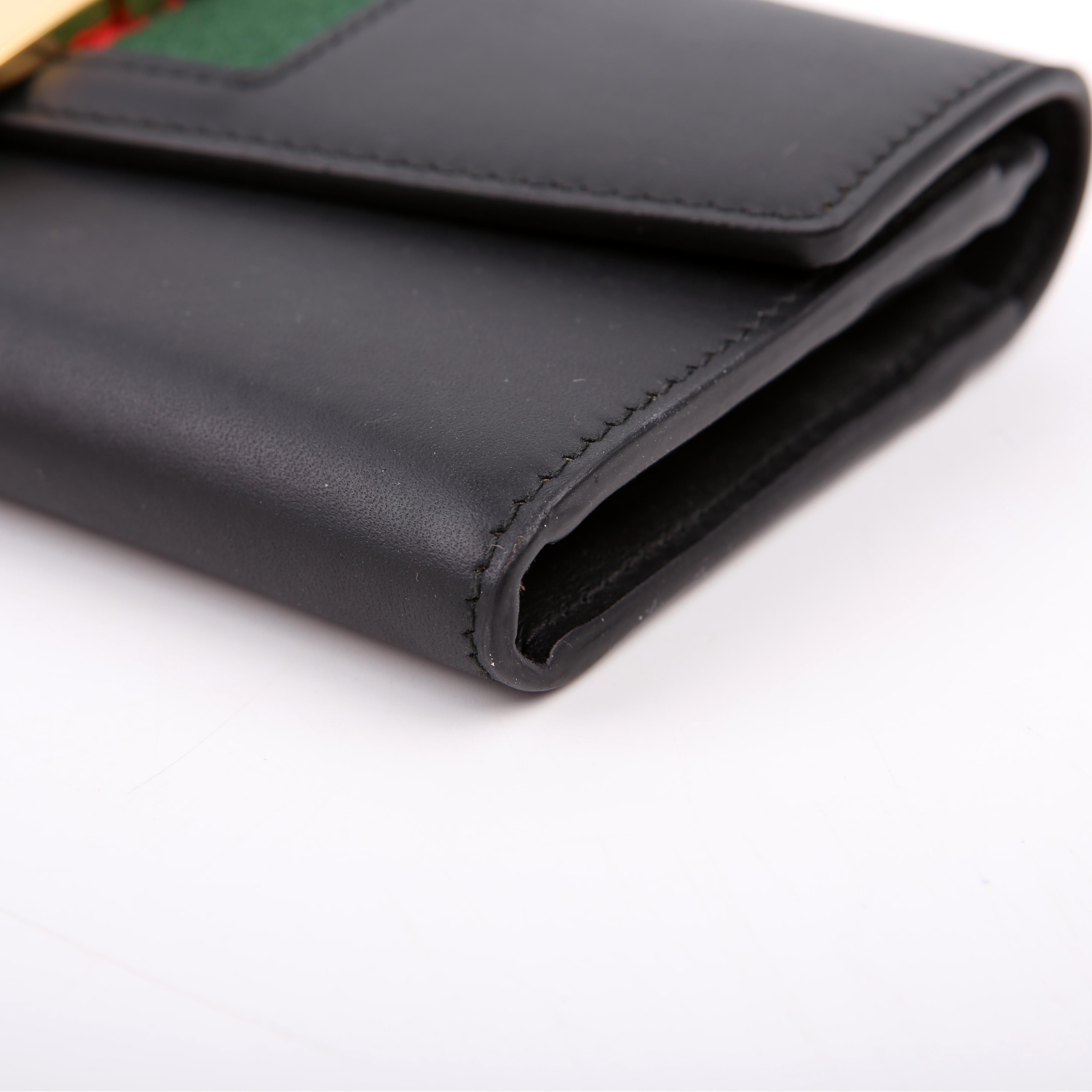 476084 Sylvie Continental Wallet Black