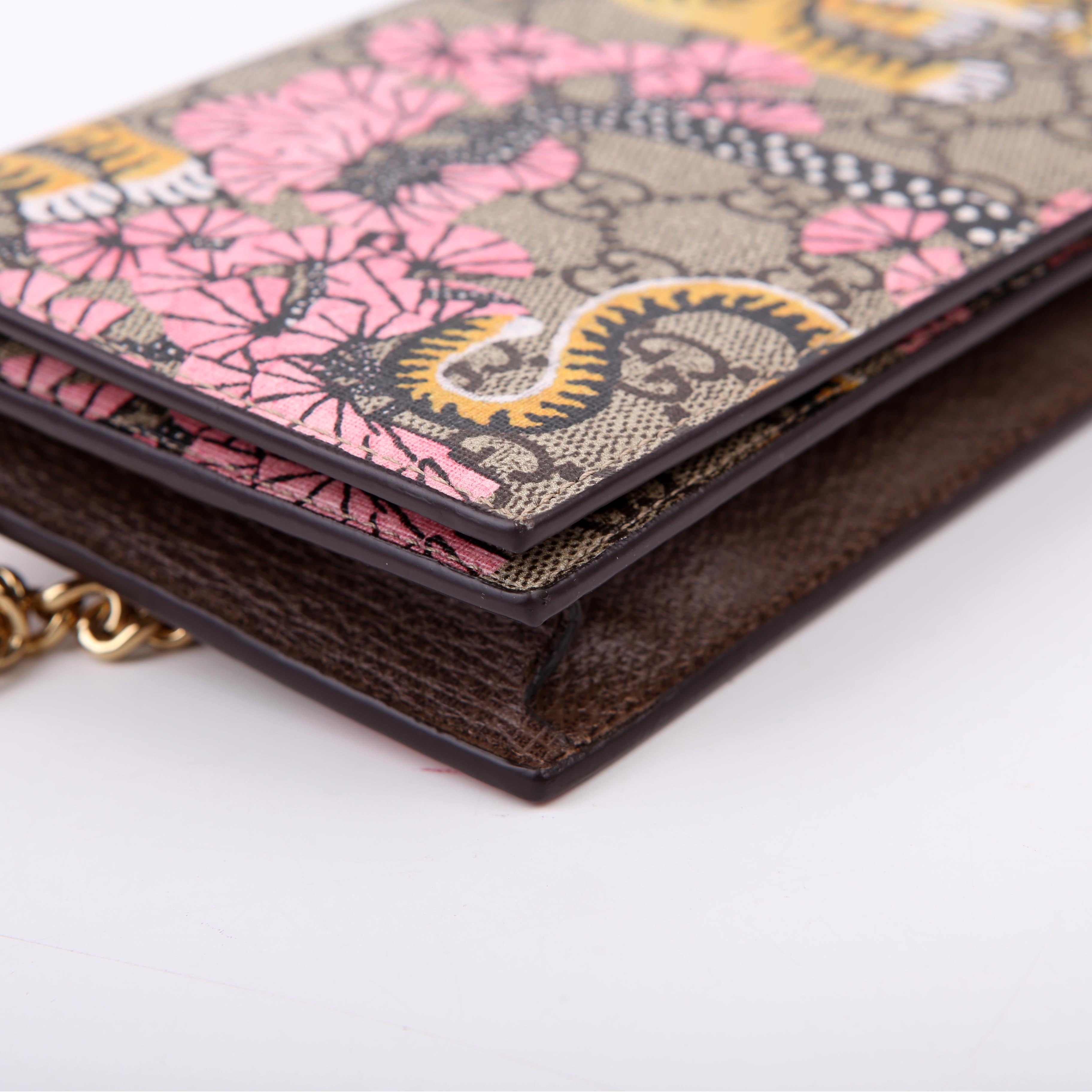 452348 GG Supreme Bengal Chain Wallet