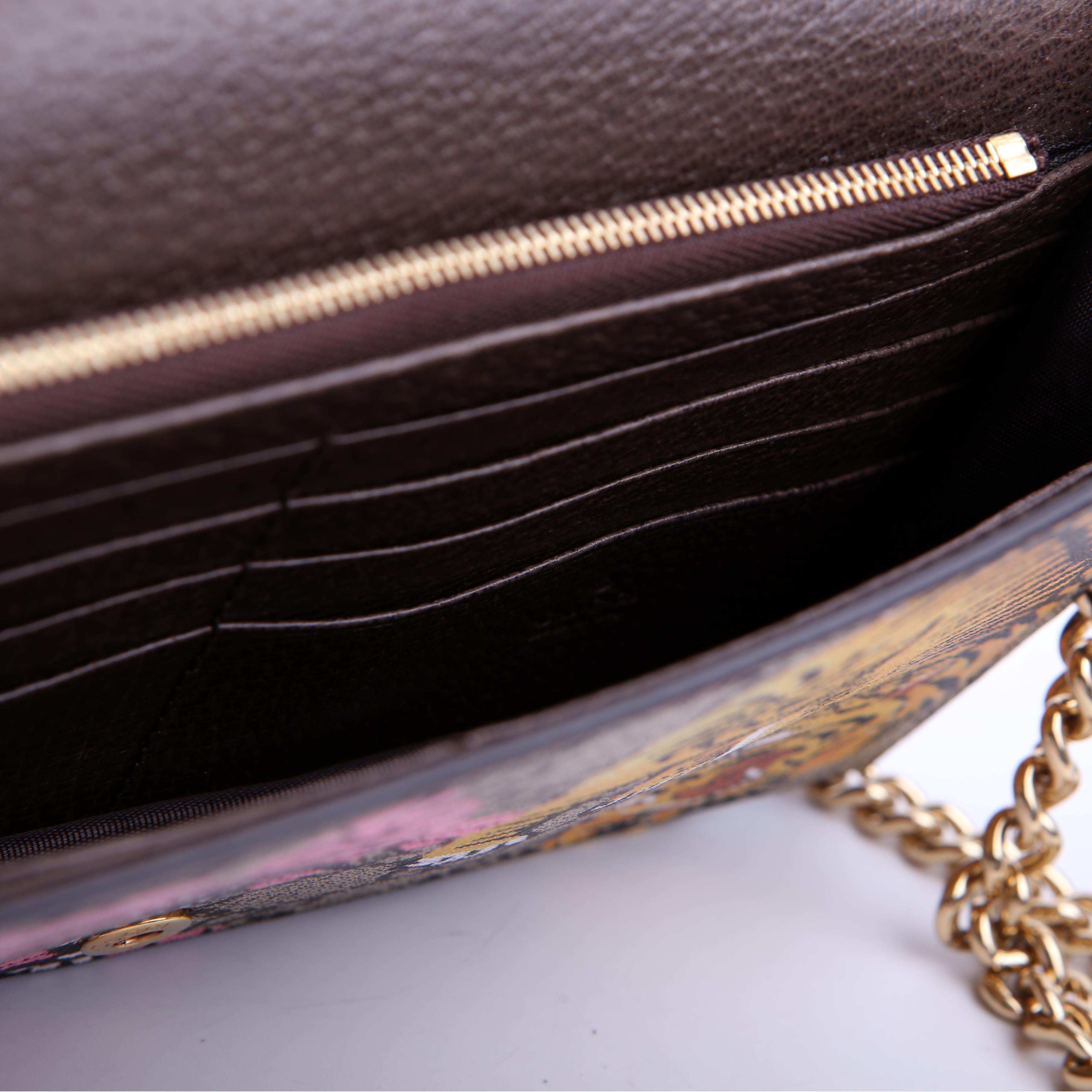 452348 GG Supreme Bengal Chain Wallet